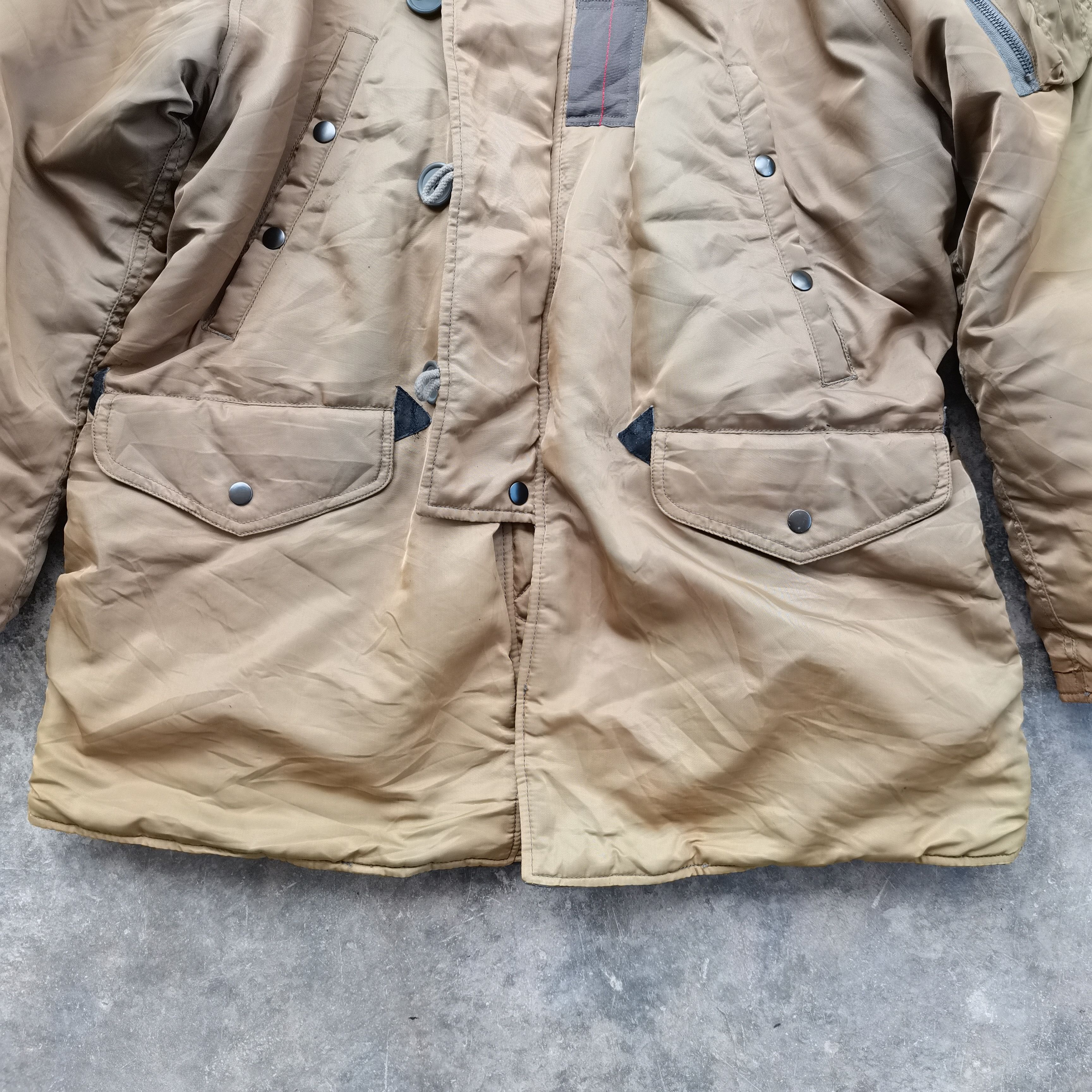 Avirex Vintage 90s AVIREX OFFICERS UNIFORM Parka Bomber Size US L / EU 52-54 / 3 - 4 Thumbnail