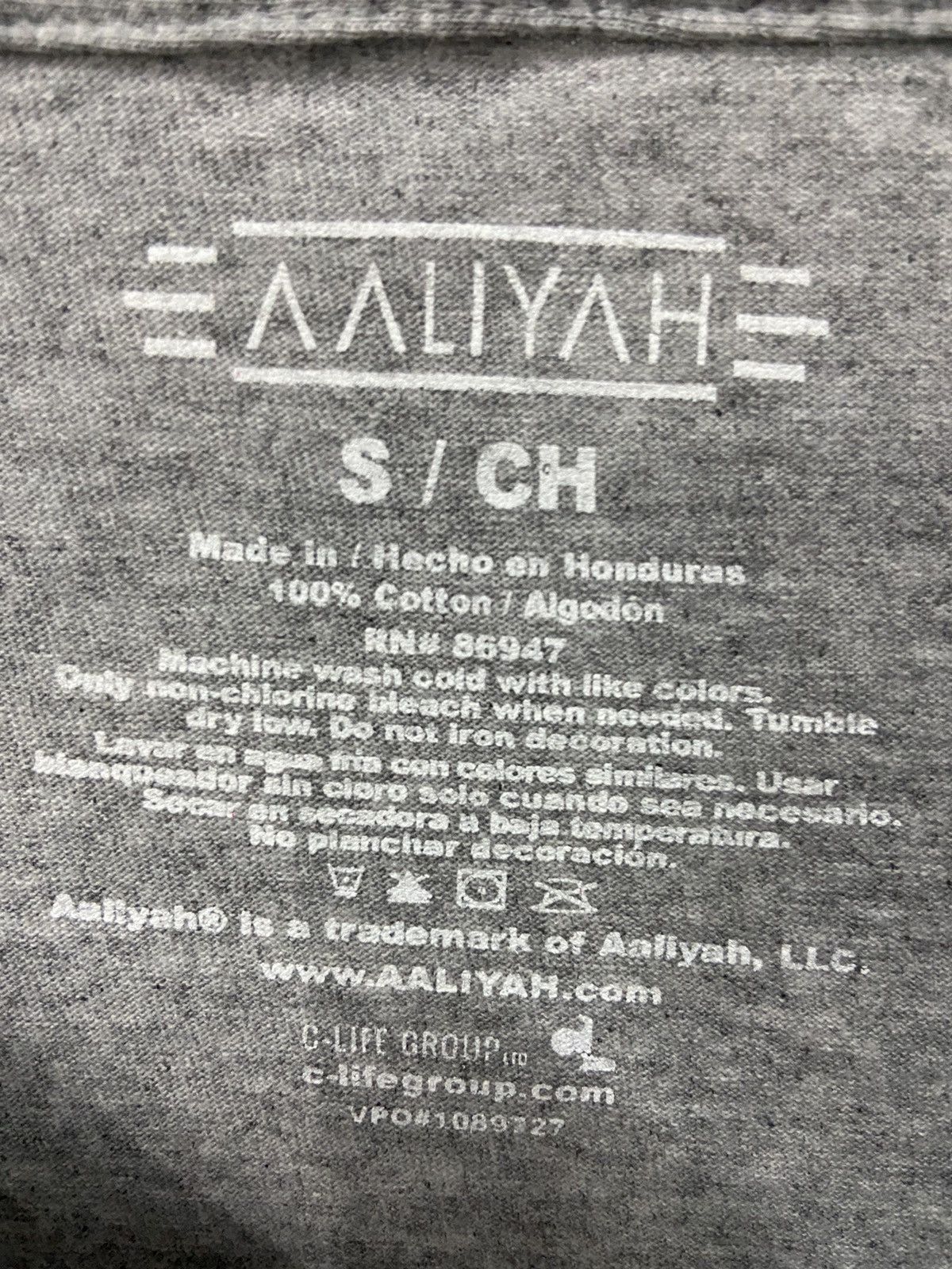 Rap Tees × Vintage Aaliyah “Try Again” Raptees Long Sleeve Tshirt Size US M / EU 48-50 / 2 - 9 Thumbnail