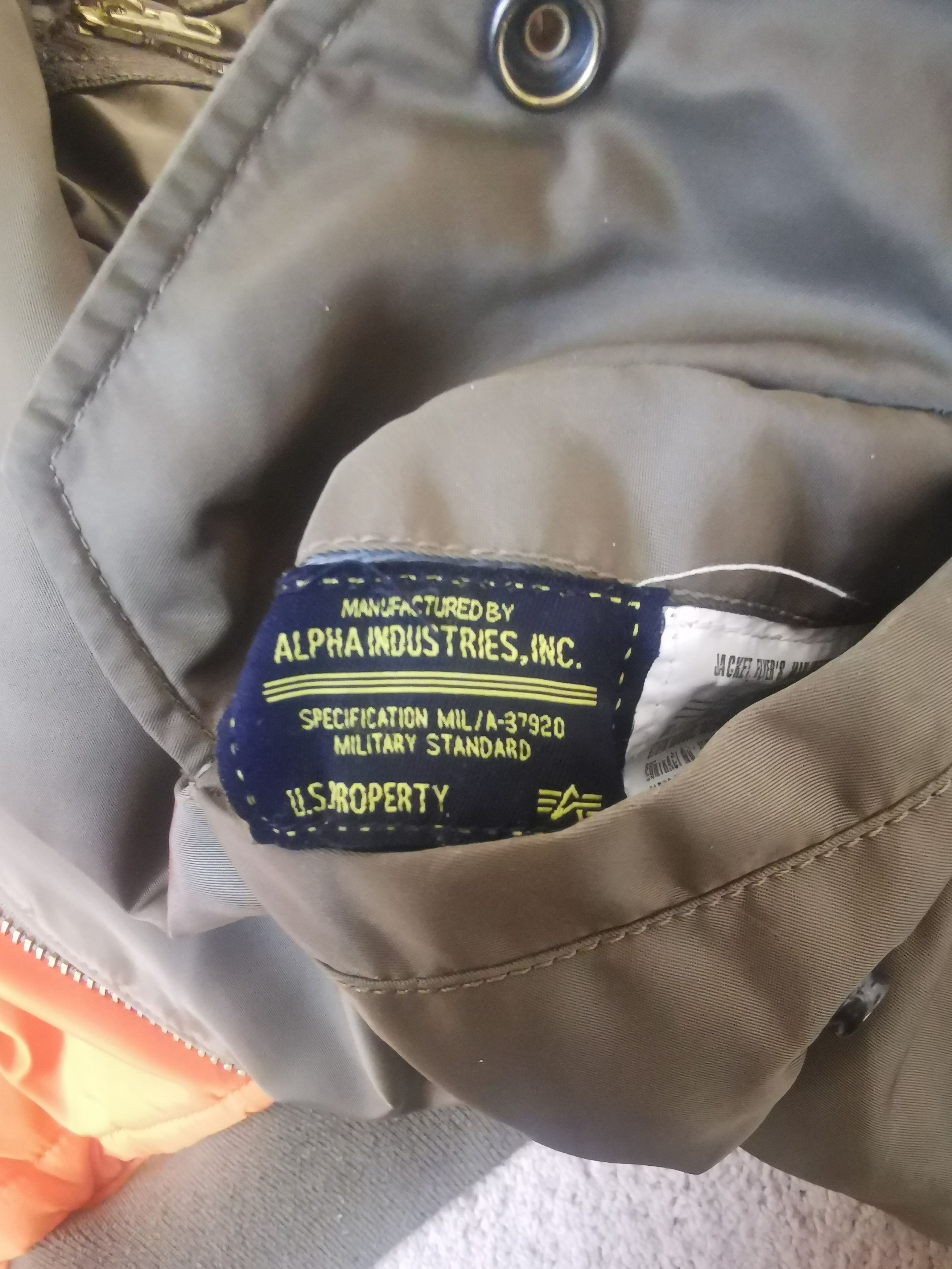 Alpha Industries MA-1 Bomber jacket Size US S / EU 44-46 / 1 - 10 Thumbnail