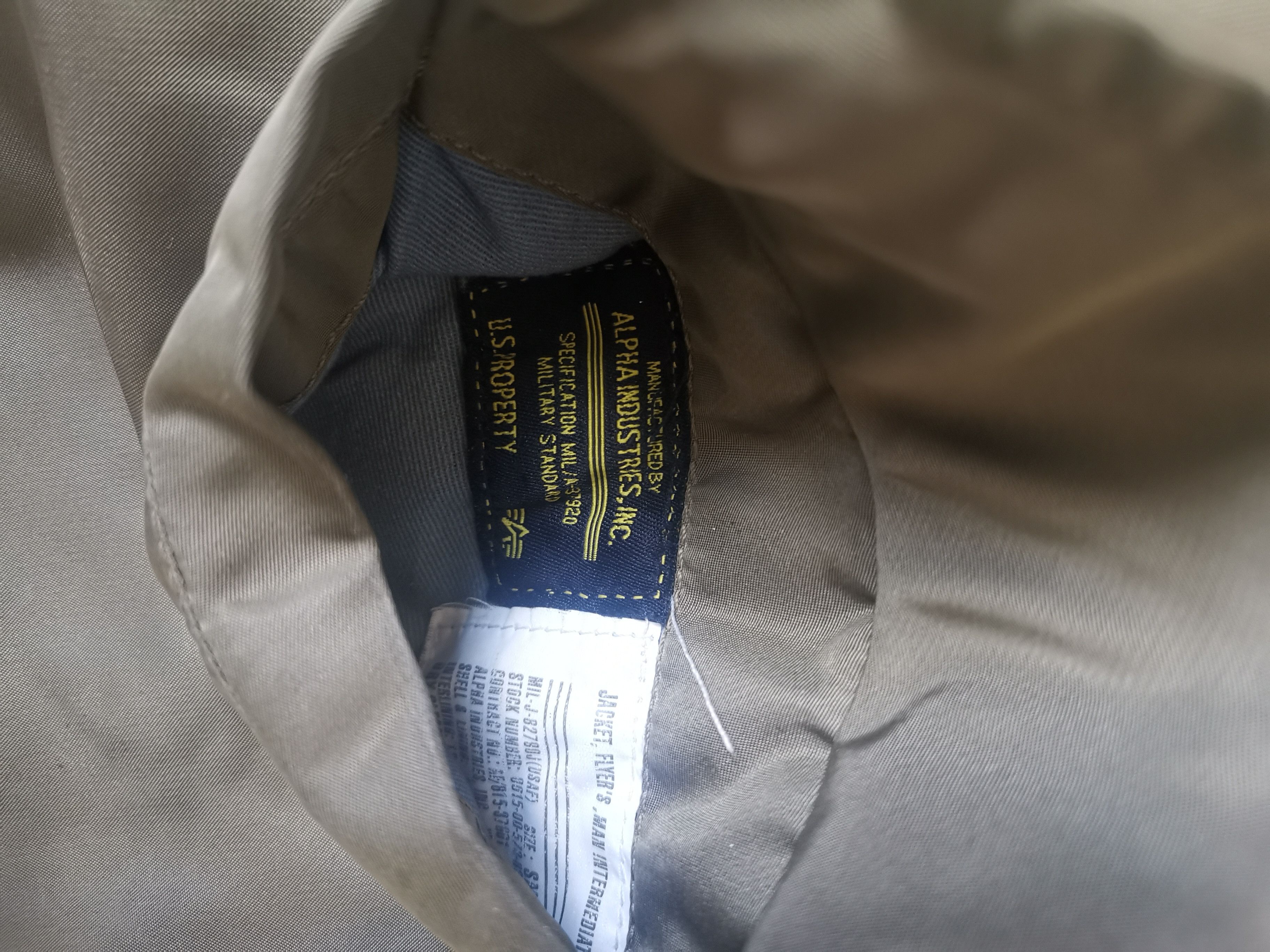 Alpha Industries MA-1 Bomber jacket Size US S / EU 44-46 / 1 - 11 Thumbnail