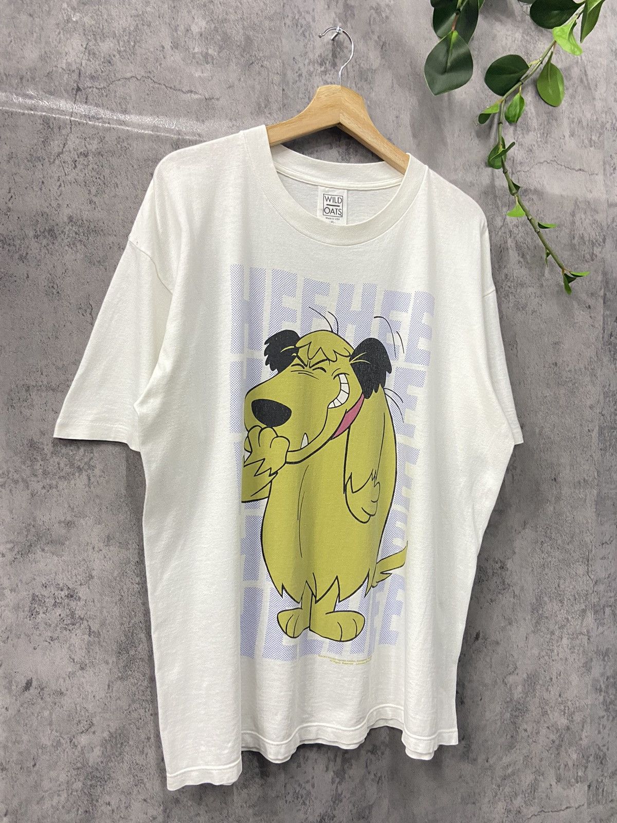 Cartoon Network × Vintage Vintage 90’s Trashed Wacky Races Mirror Print Tshirt Size US XL / EU 56 / 4 - 3 Thumbnail