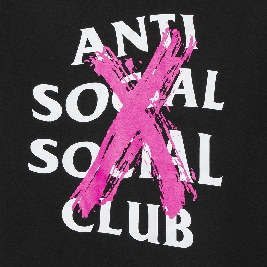 Anti Social Social Club Anti Social Social Club Cancelled Black Tee ASSC DS Size US M / EU 48-50 / 2 - 4 Thumbnail