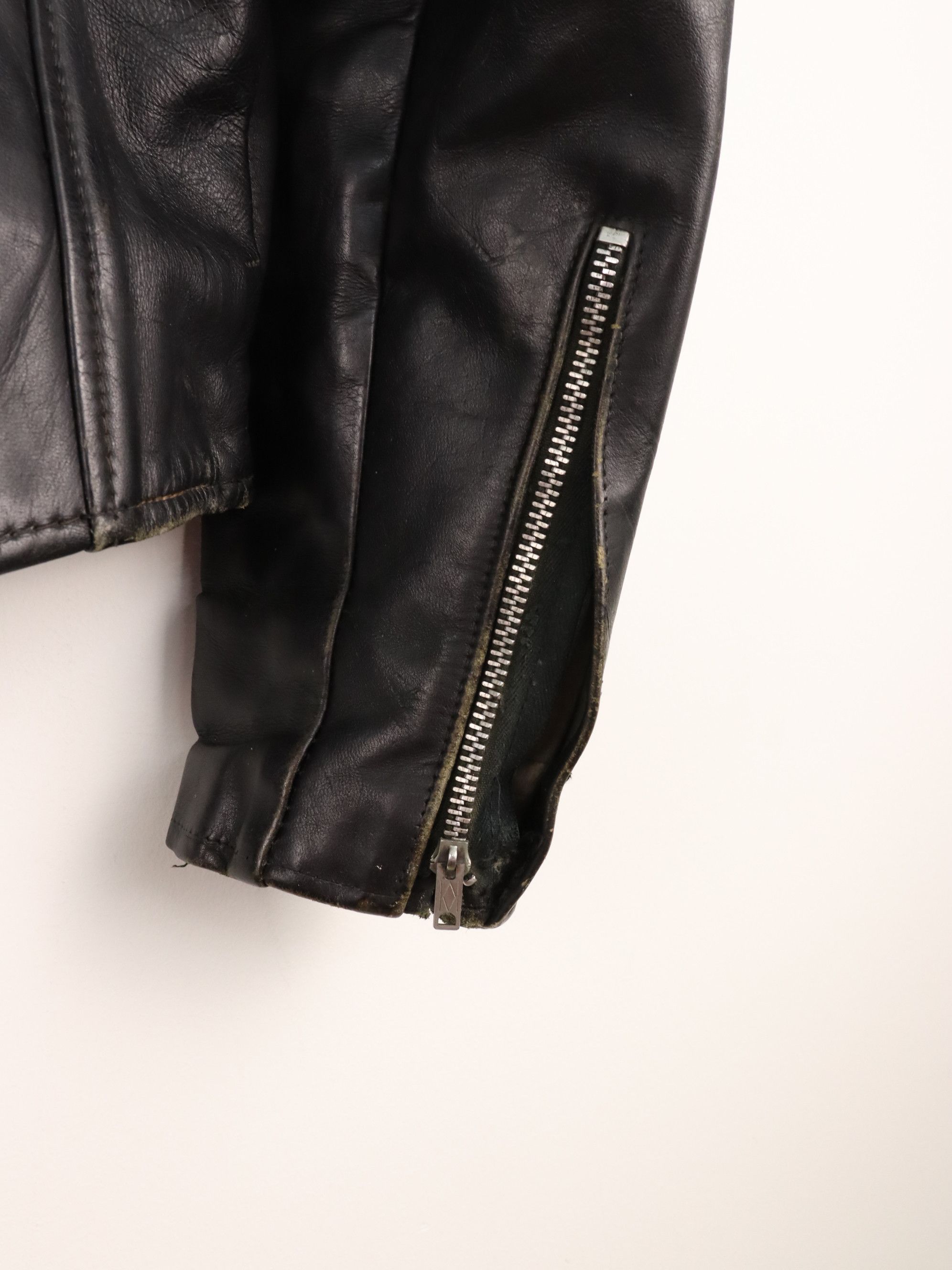 Harley Davidson 60's 70's Vtg Harley Davidson AMF Leather Motorcycle Jacket Size US M / EU 48-50 / 2 - 23 Thumbnail