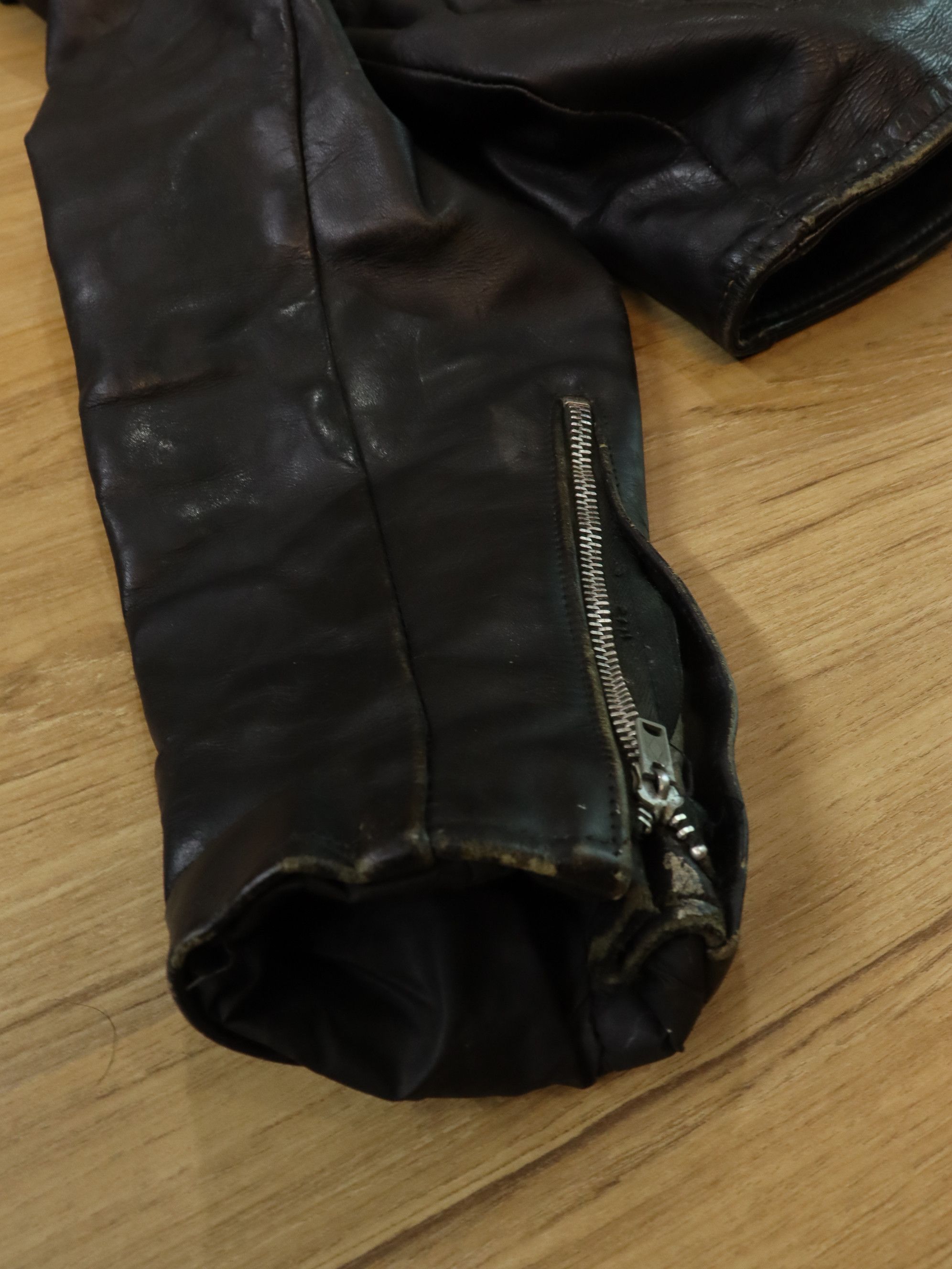 Harley Davidson 60's 70's Vtg Harley Davidson AMF Leather Motorcycle Jacket Size US M / EU 48-50 / 2 - 24 Thumbnail