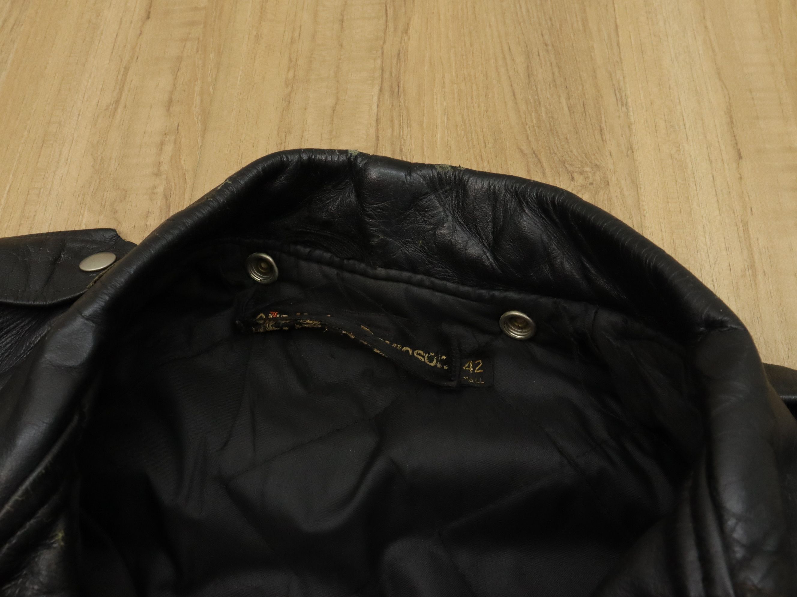 Harley Davidson 60's 70's Vtg Harley Davidson AMF Leather Motorcycle Jacket Size US M / EU 48-50 / 2 - 10 Thumbnail