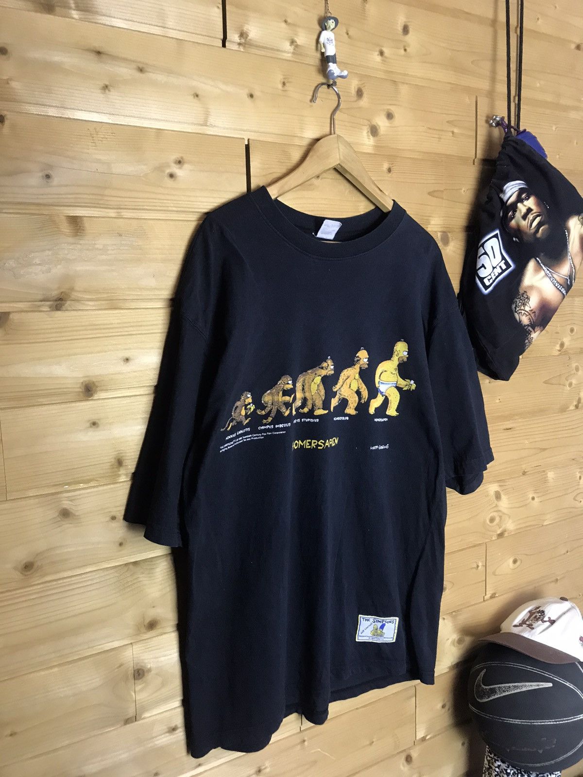 Cartoon Network Vintage 90s The Simpson’s Homersapien t-shirt Size US XXL / EU 58 / 5 - 2 Thumbnail