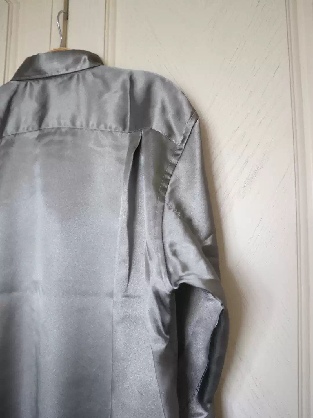 Comme des Garcons Homme Plus CDG Homme Plus 21SS "Metal Outlaw" Silver Shirt Size US M / EU 48-50 / 2 - 6 Thumbnail