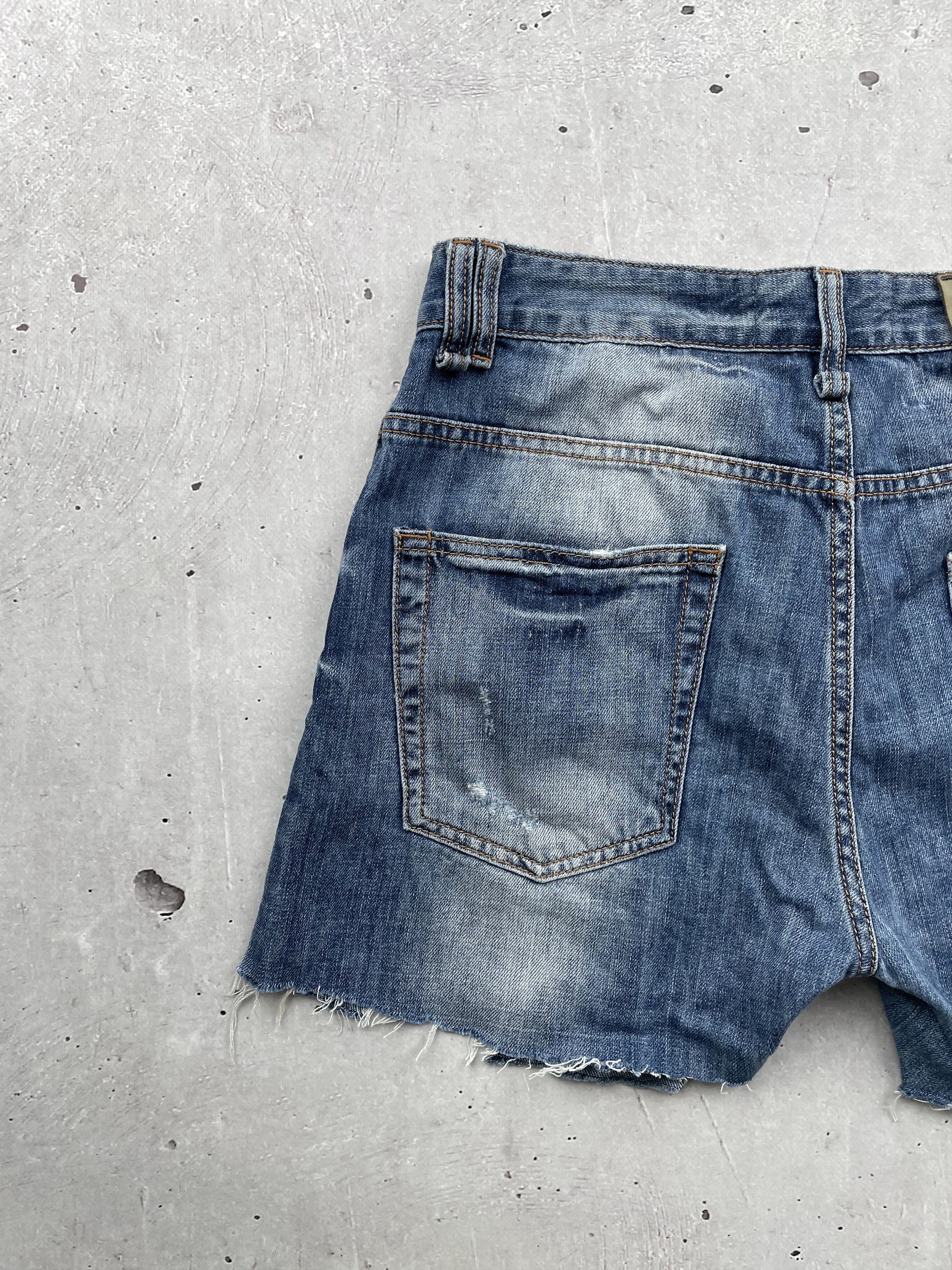 John Galliano Galliano Vintage Jeans Shorts Size 28" / US 6 / IT 42 - 7 Thumbnail