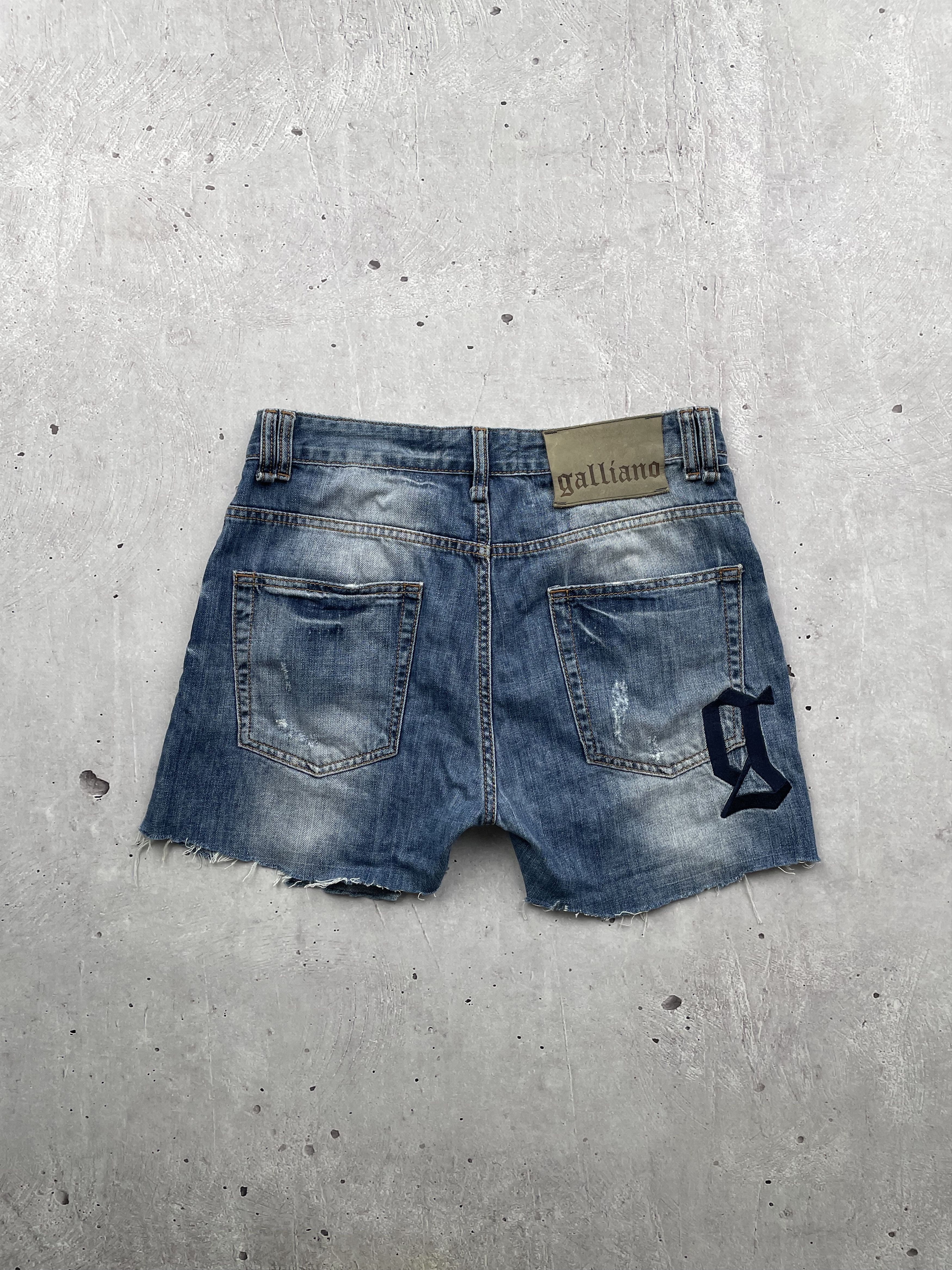 John Galliano Galliano Vintage Jeans Shorts Size 28" / US 6 / IT 42 - 6 Thumbnail