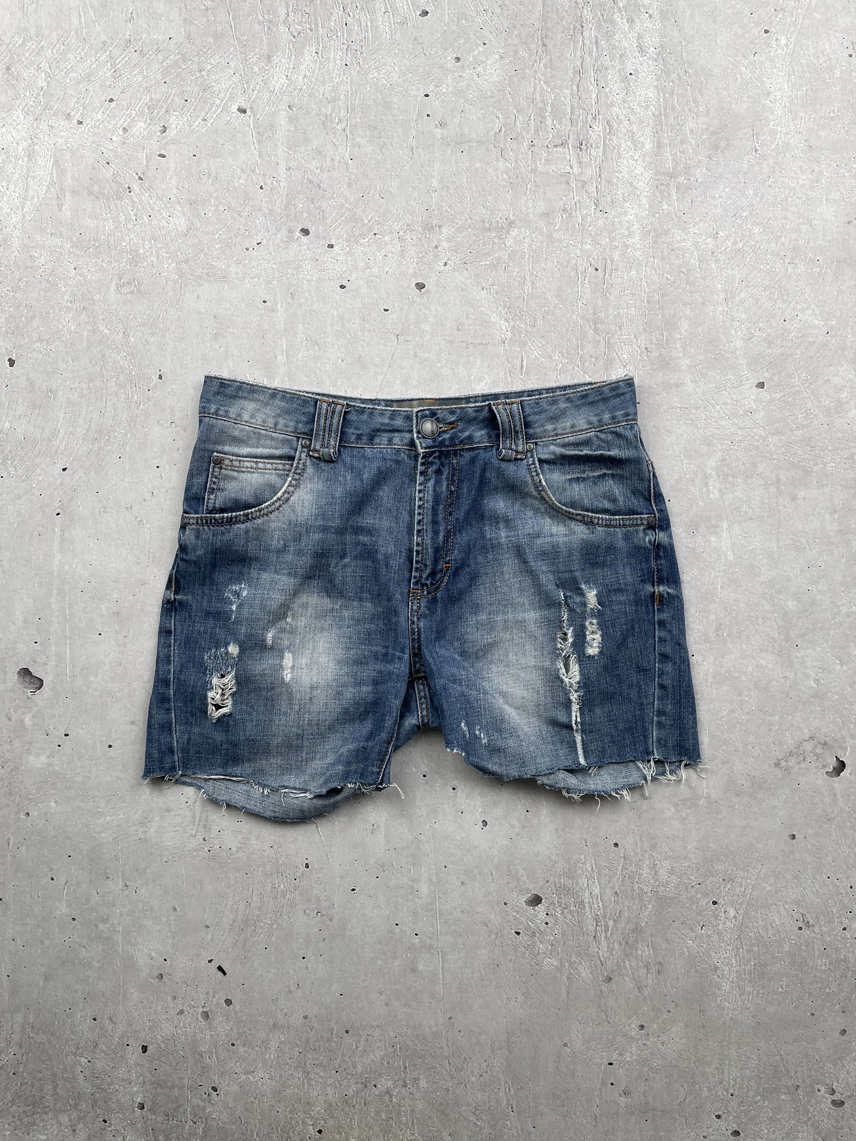 John Galliano Galliano Vintage Jeans Shorts Size 28" / US 6 / IT 42 - 1 Thumbnail