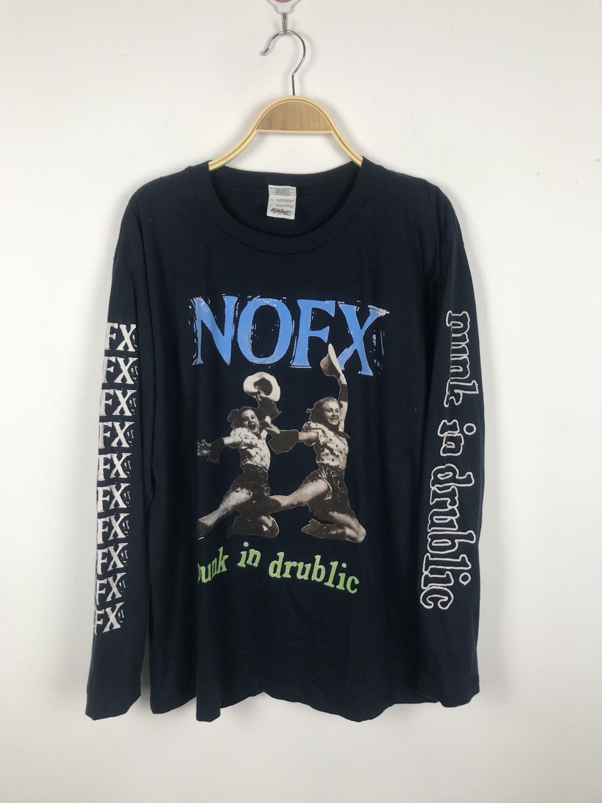Band Tees × Vintage Nofx Punk In Drublic Size US L / EU 52-54 / 3 - 1 Thumbnail