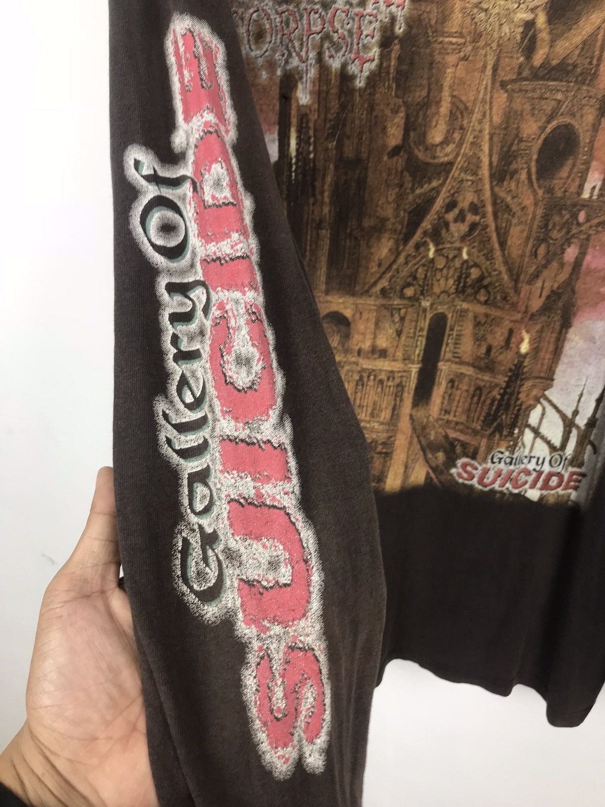 Band Tees × Vintage Cannibal Corpse Distressed Shir Size US L / EU 52-54 / 3 - 7 Thumbnail