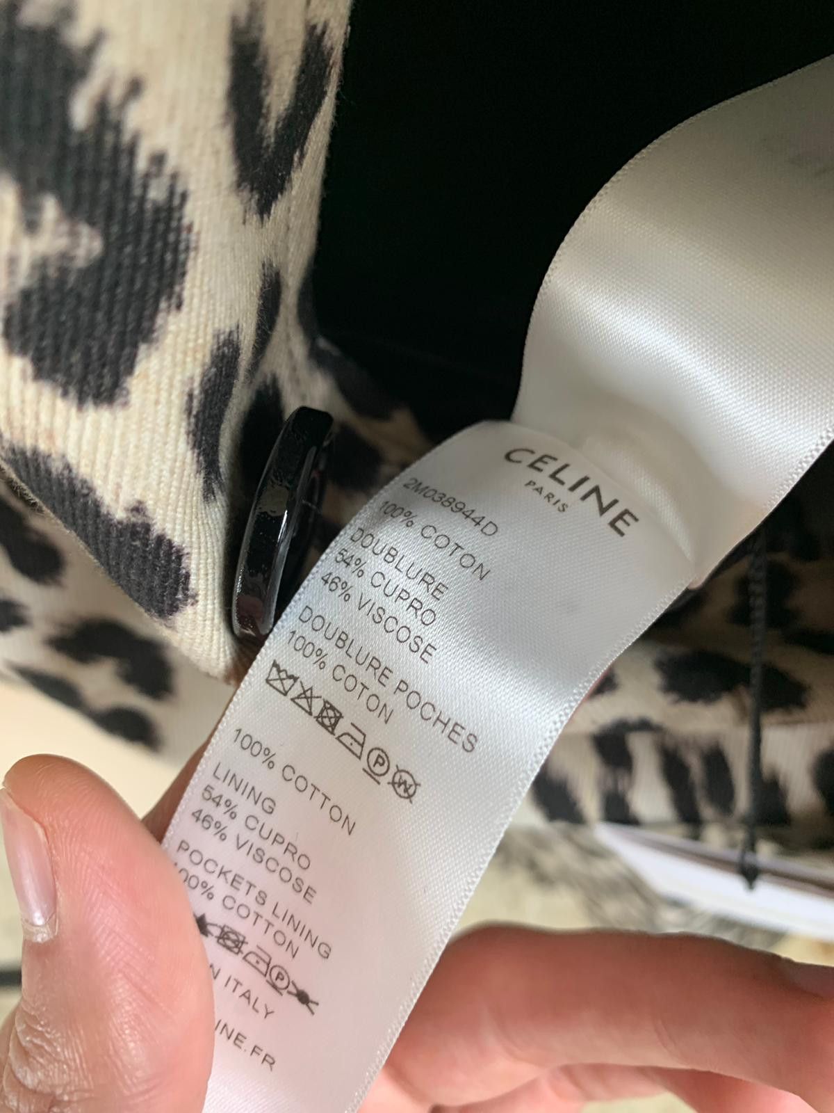Celine Leopard Blazer Size US S / EU 44-46 / 1 - 19 Thumbnail