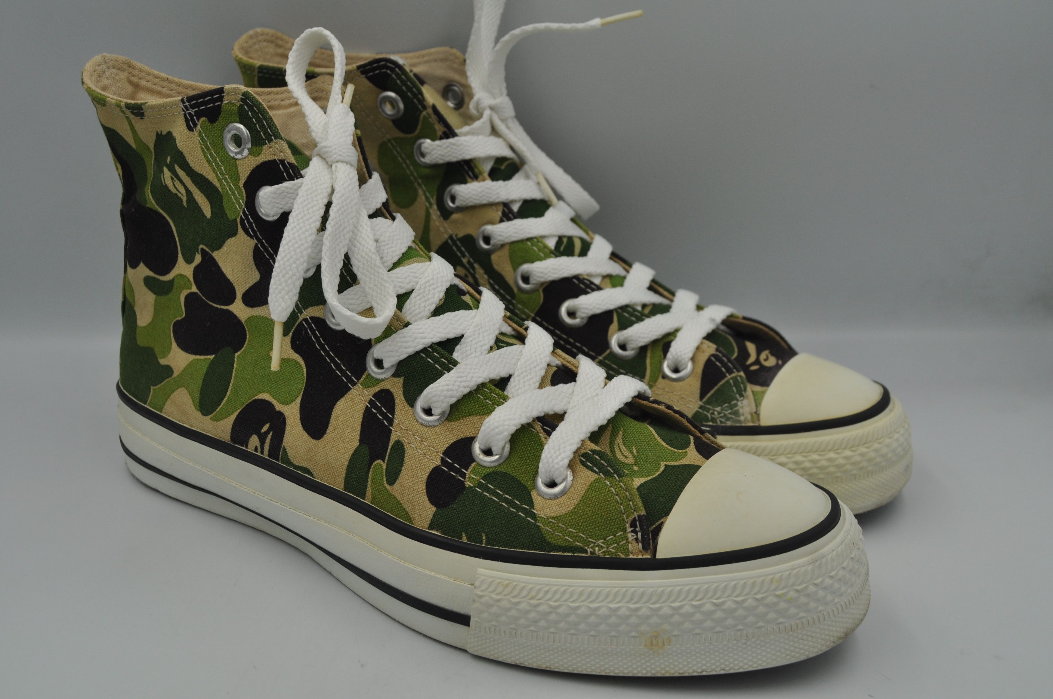 Bape camo converse hotsell