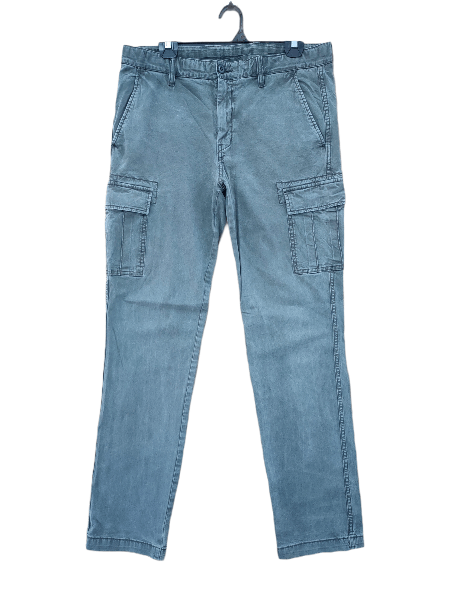 Japanese Brand JAPANESE BRAND FADED SKINNY CARGO PANTS Size US 34 / EU 50 - 1 Thumbnail