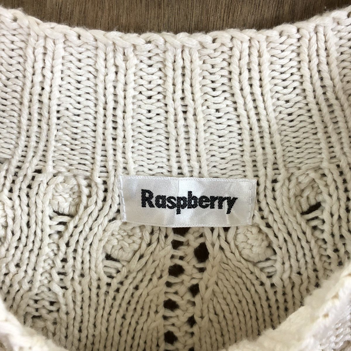Japanese Brand Raspbery White yellow CARDIGAN Knitwear #150 Size US XS / EU 42 / 0 - 5 Thumbnail