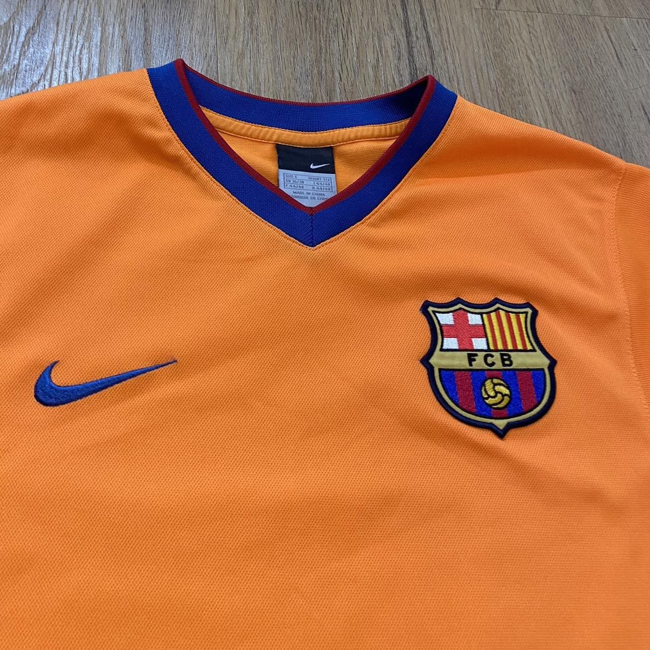 2006-07 FC Barcelona Away Football Shirt La Liga y2k 2000s