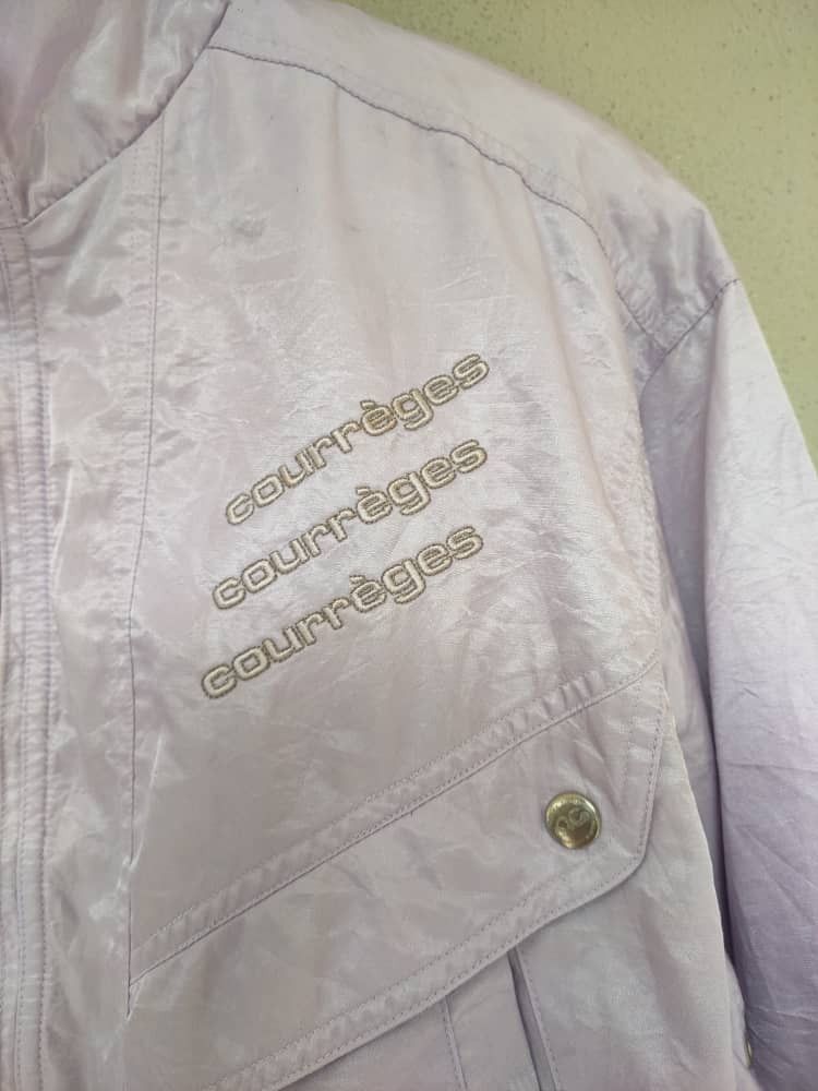 Courreges Vintage Coureges Track top Size S / US 4 / IT 40 - 3 Thumbnail