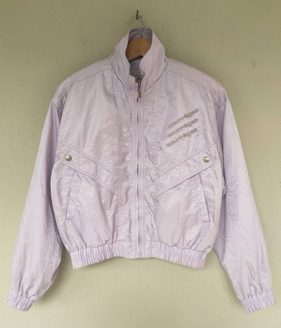 Courreges Vintage Coureges Track top Size S / US 4 / IT 40 - 1 Thumbnail
