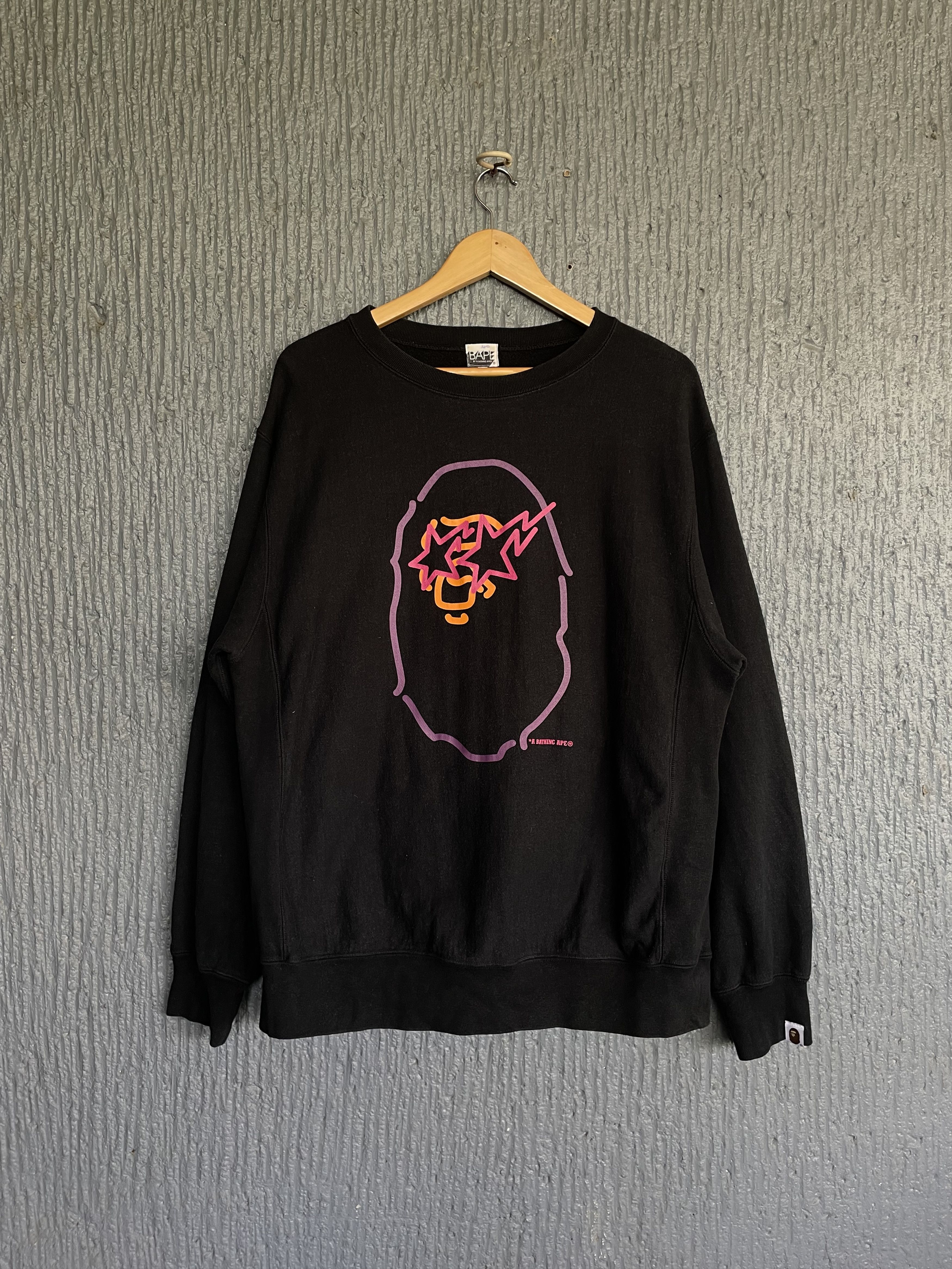 OG Bapesta Ape Head Crewneck