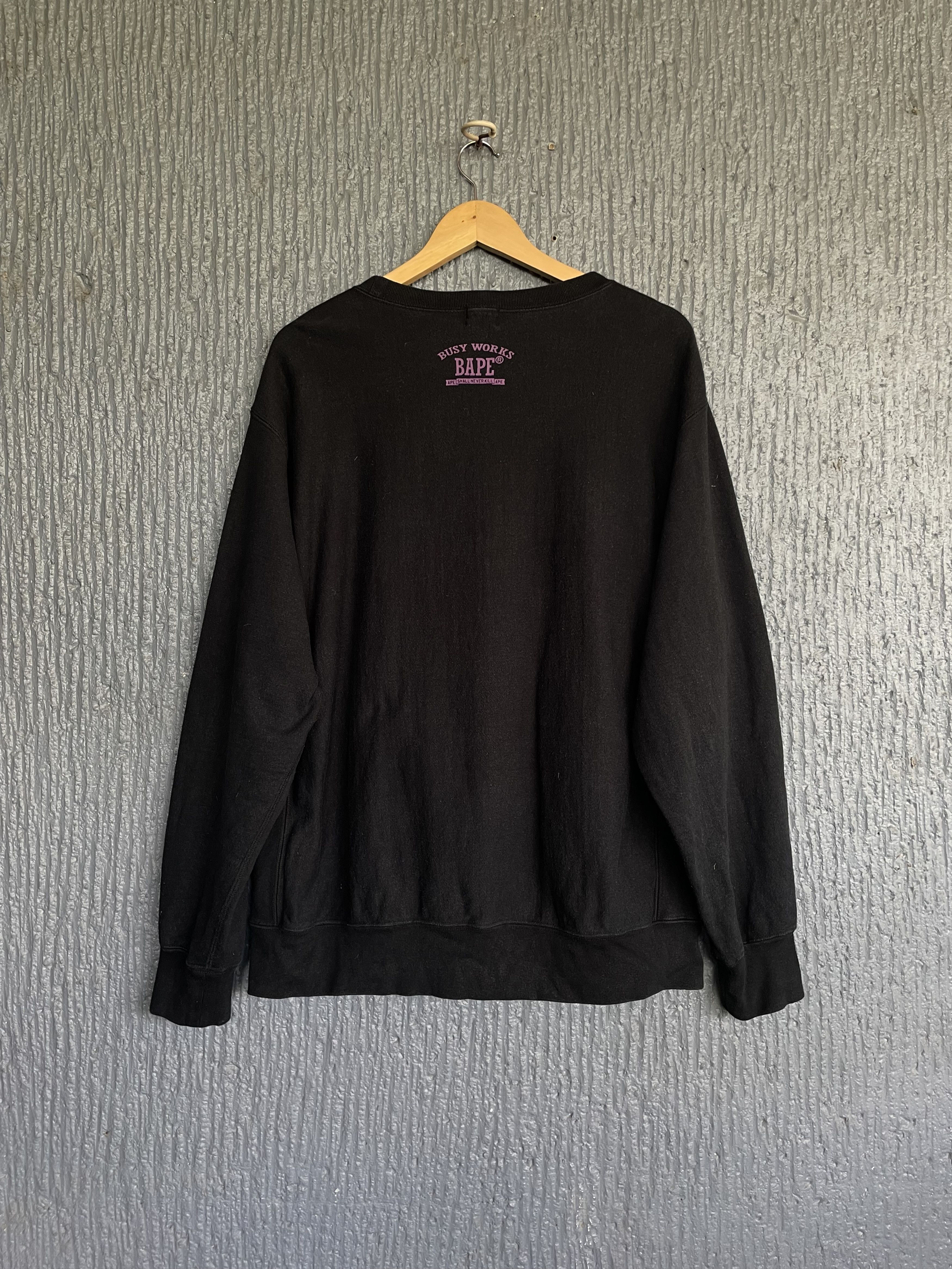 Bape OG Bapesta Ape Head Crewneck Size US L / EU 52-54 / 3 - 4 Thumbnail