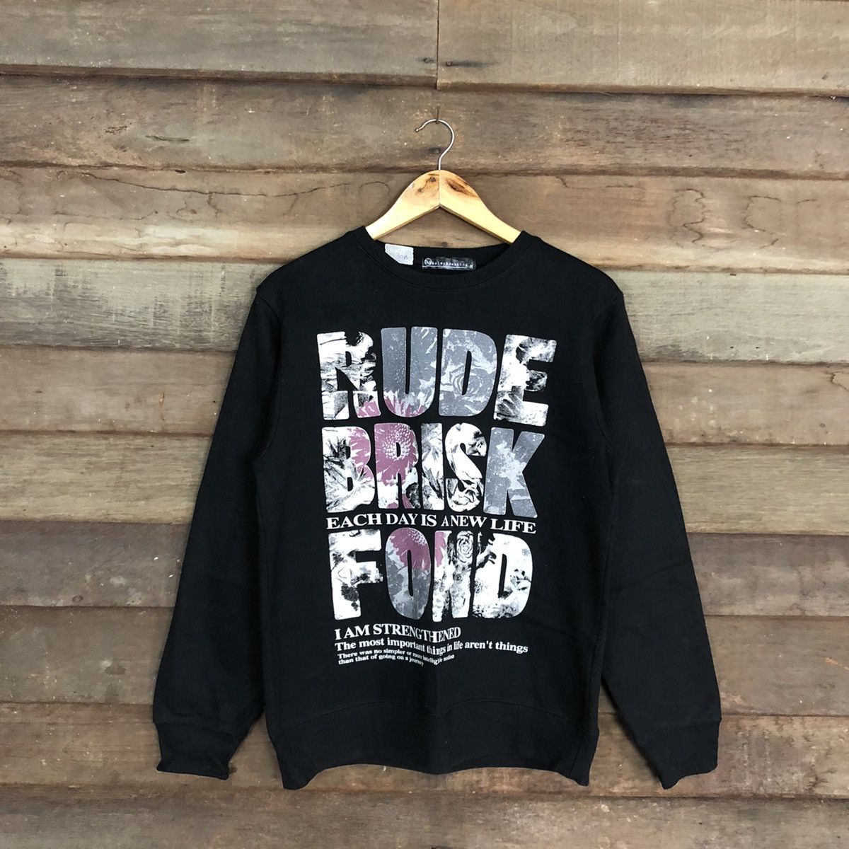 Japanese Brand Balmy & Awaking sweatshirt japan #130B Size US M / EU 48-50 / 2 - 1 Thumbnail