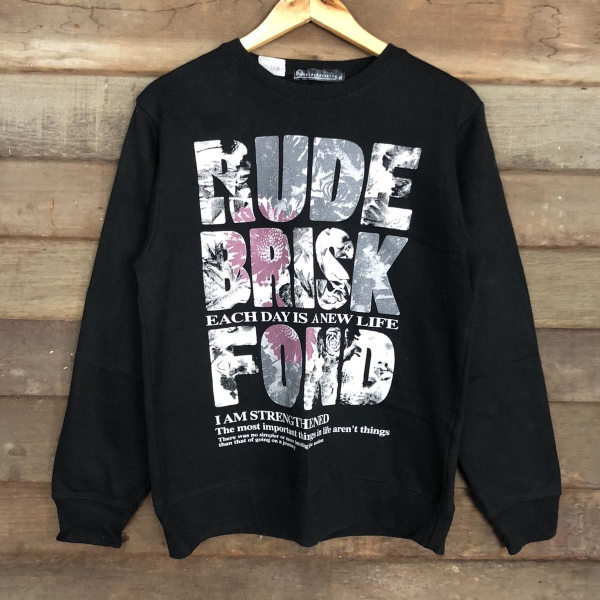 Japanese Brand Balmy & Awaking sweatshirt japan #130B Size US M / EU 48-50 / 2 - 8 Thumbnail