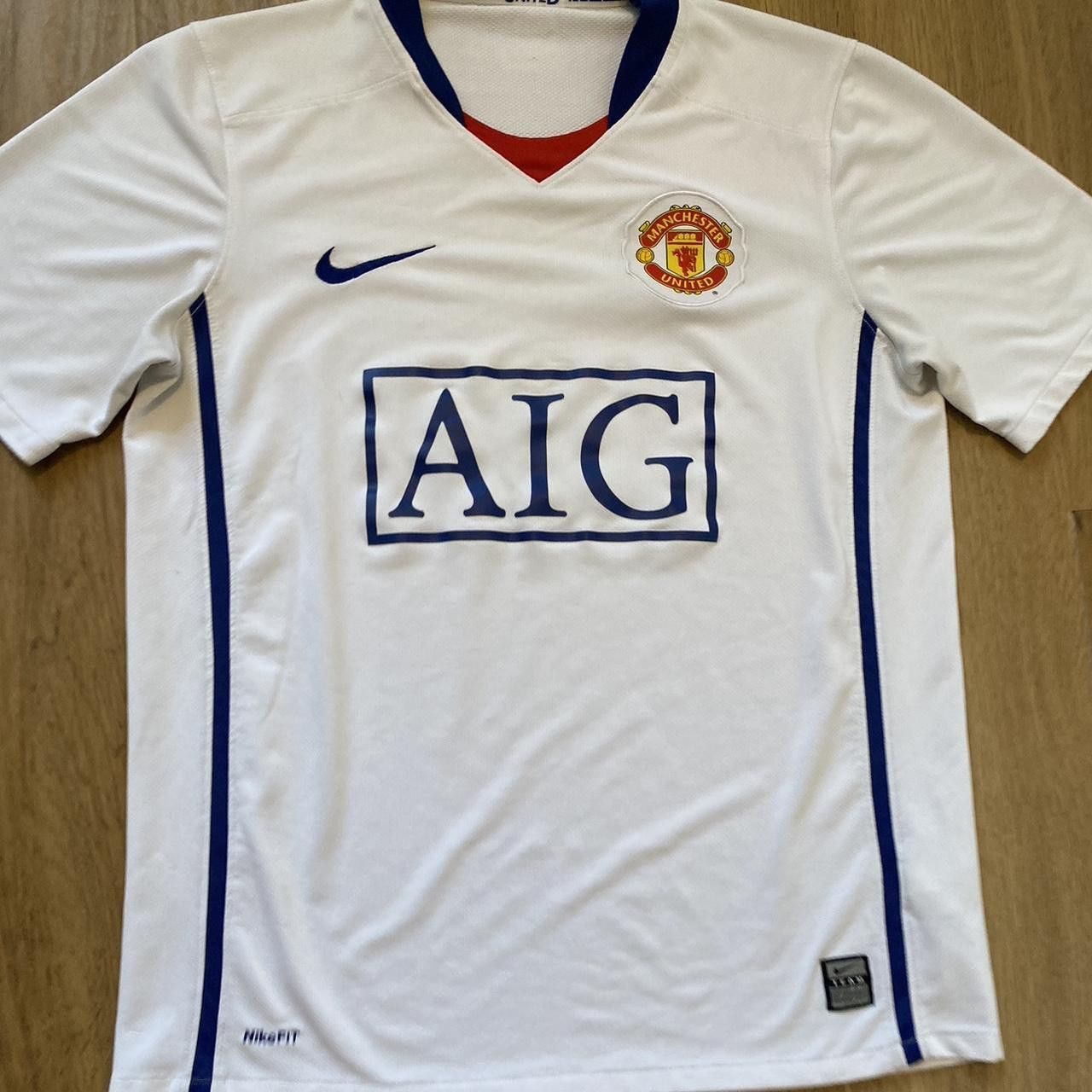 2008-09 Manchester United Away Football Shirt Premier League