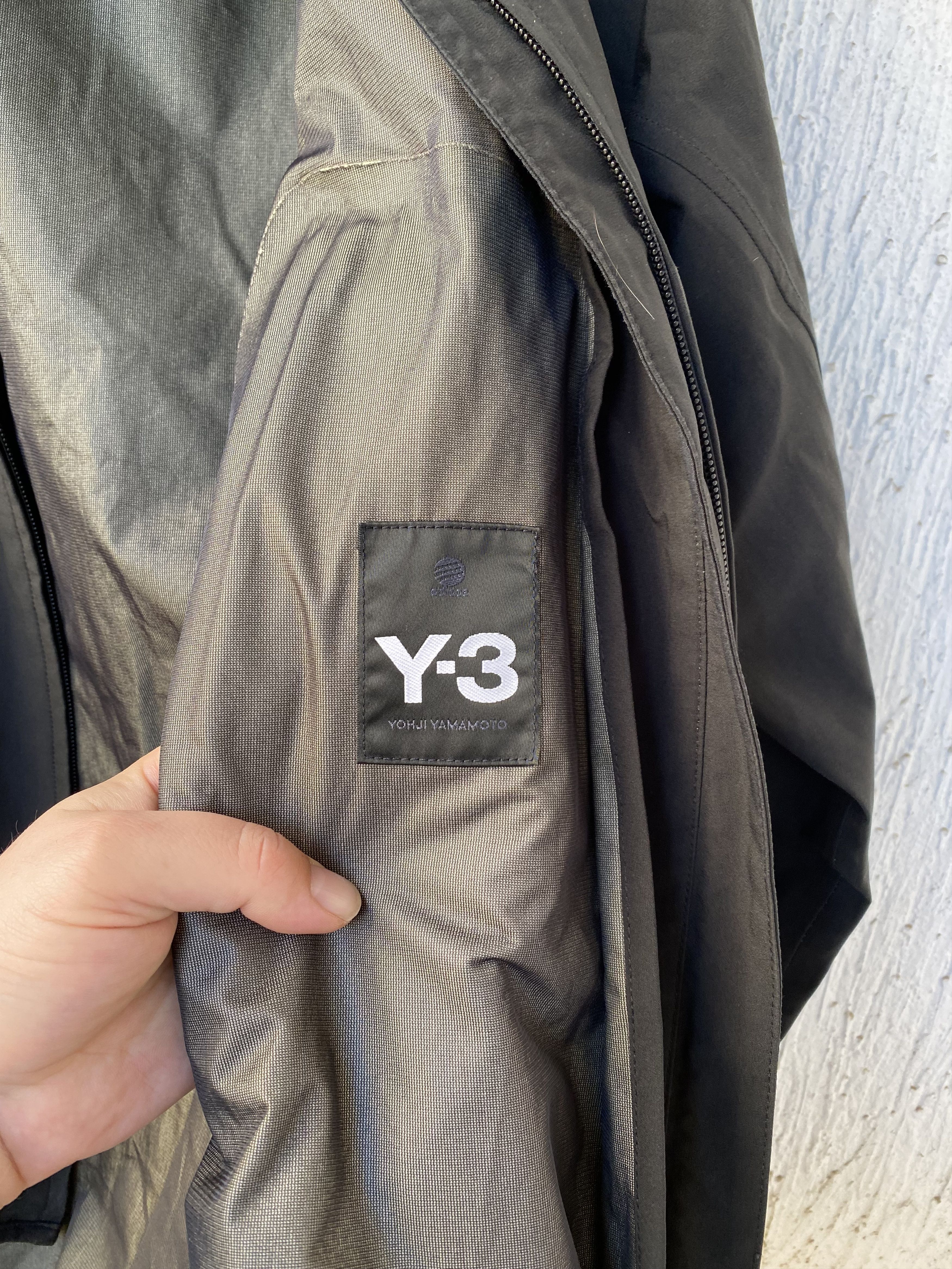 Y-3 hood logo goretex jacket Size US M / EU 48-50 / 2 - 6 Thumbnail
