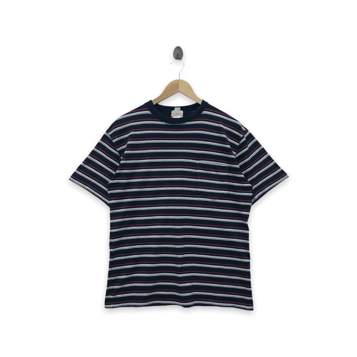 Japanese Brand RARE! BEAMS VIBRANT STRIPED TEE Size US L / EU 52-54 / 3 - 1 Thumbnail