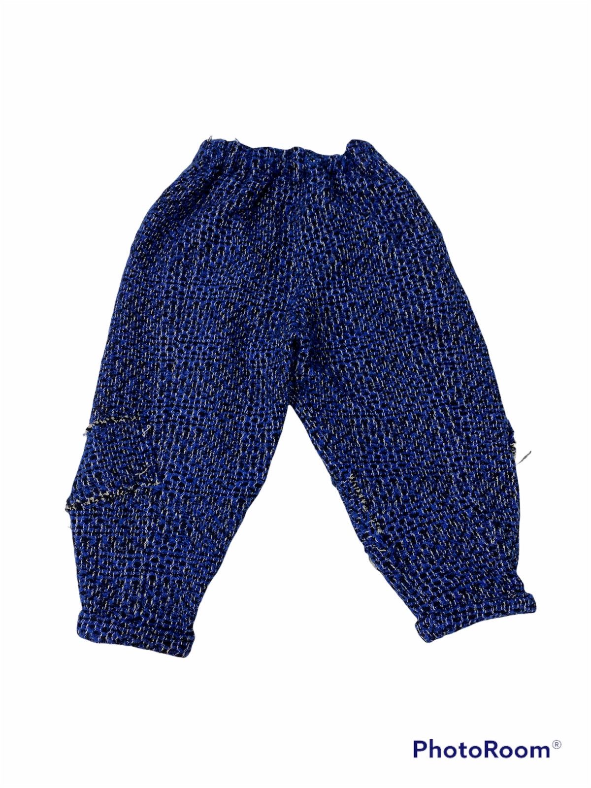 Japanese Brand LOW CROTCH MOYURU CROCHET PATTERN BALLOON PANTS JAPAN Size US 30 / EU 46 - 2 Thumbnail