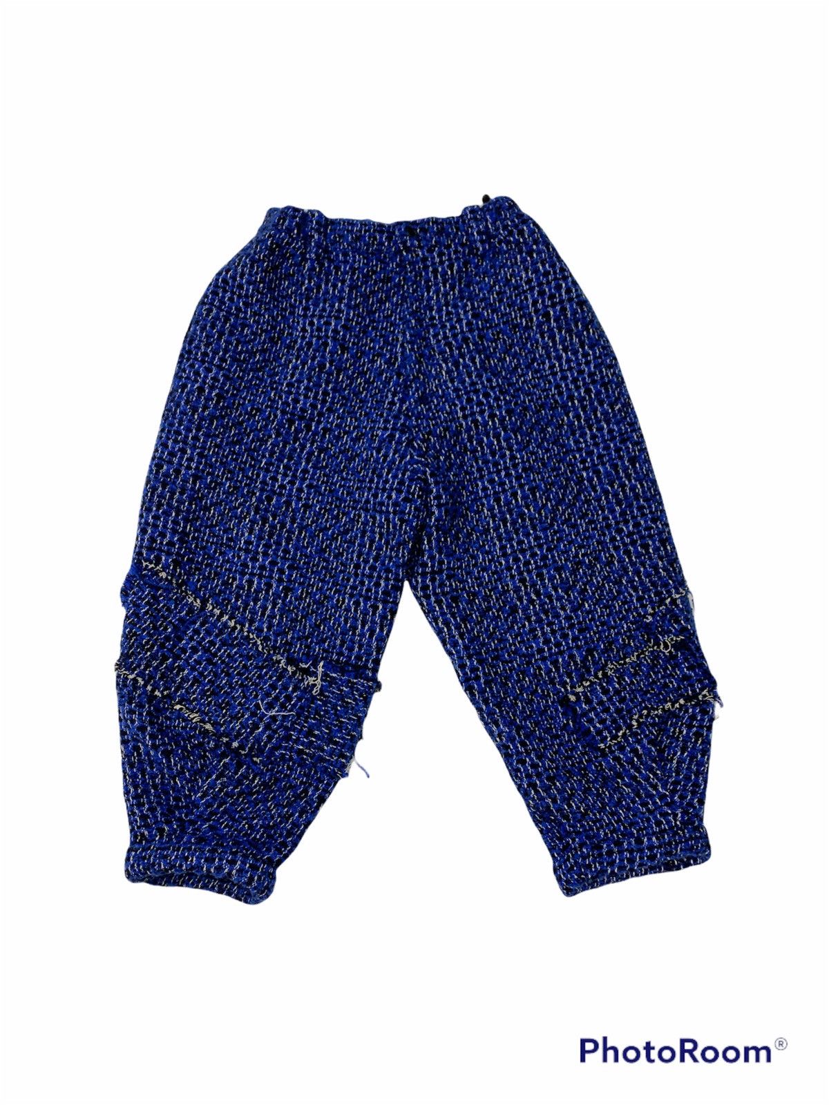 Japanese Brand LOW CROTCH MOYURU CROCHET PATTERN BALLOON PANTS JAPAN Size US 30 / EU 46 - 1 Thumbnail