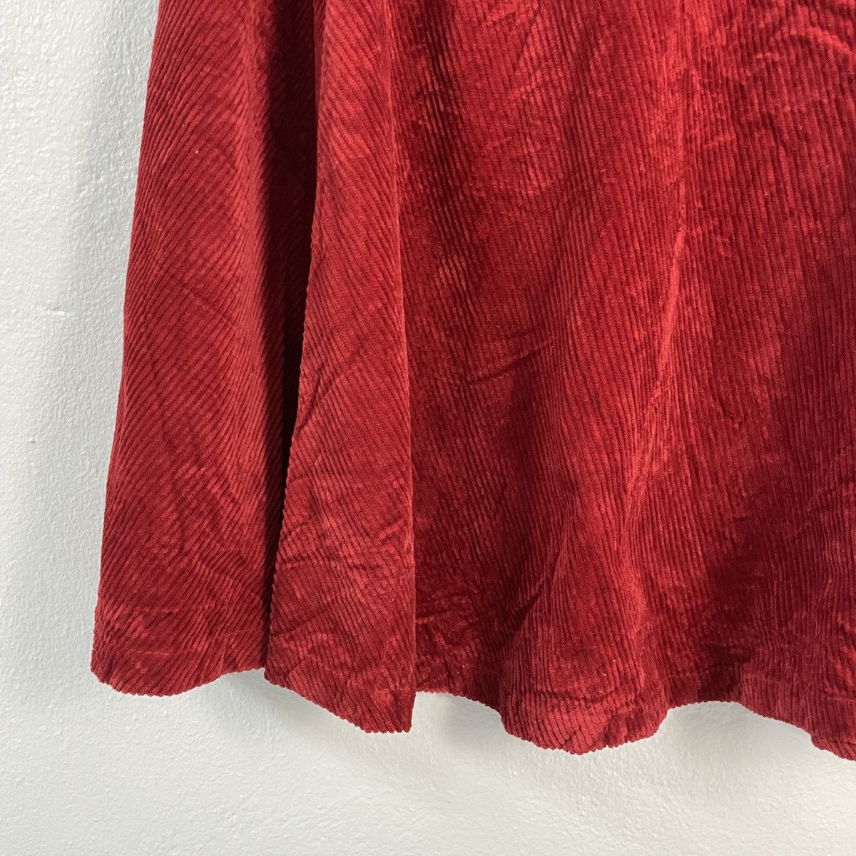 Issey Miyake Vintage Issey Miyake Courduroy Long Skirt Size 24" / US 00 / IT 34 - 8 Thumbnail