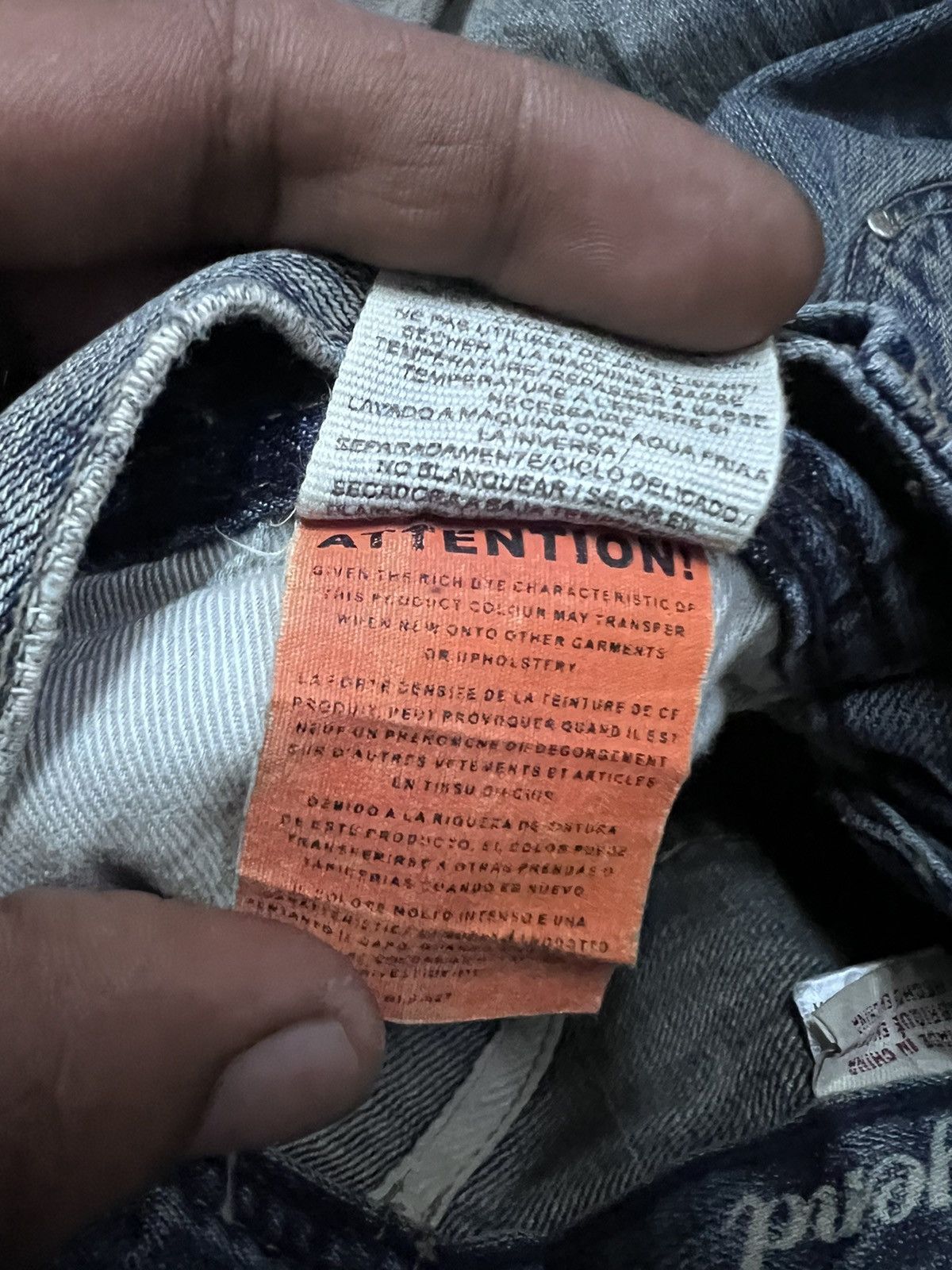 Japanese Brand FLARED🔥PARASUCO DISTRESSED DENIM PANT Size US 32 / EU 48 - 12 Thumbnail