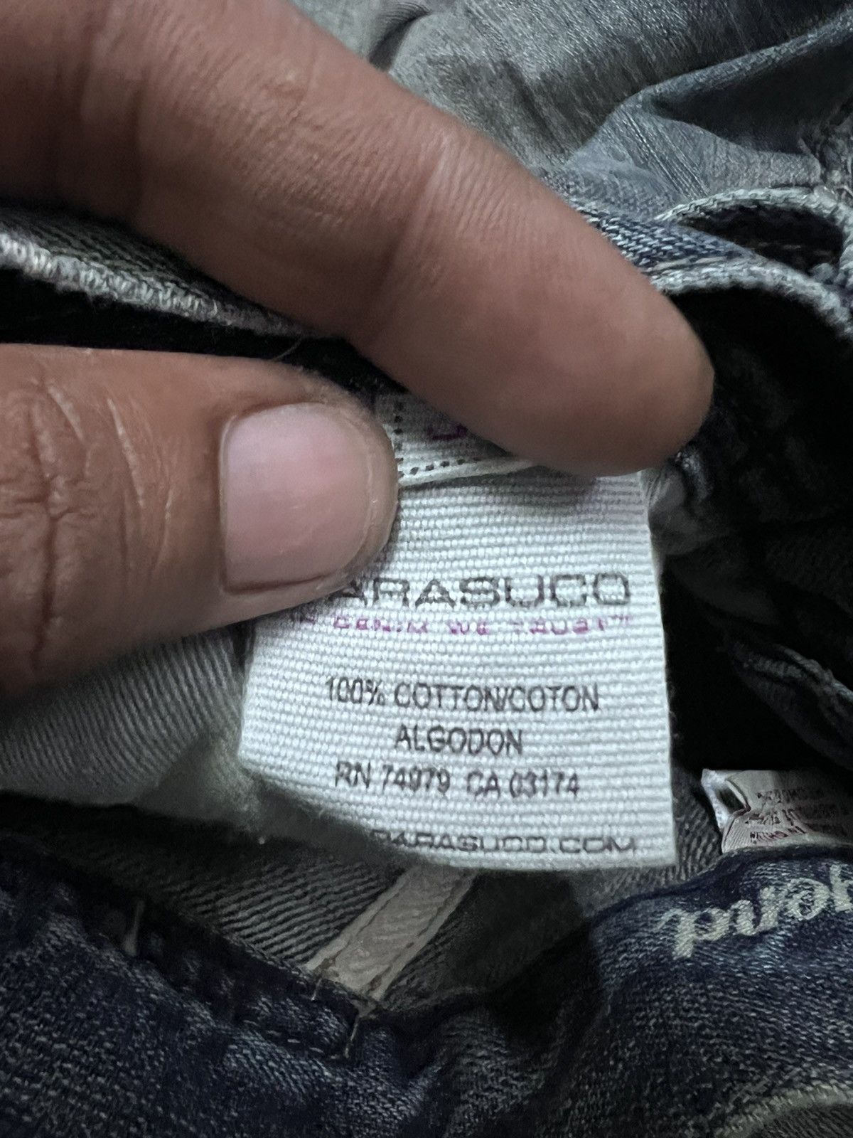 Japanese Brand FLARED🔥PARASUCO DISTRESSED DENIM PANT Size US 32 / EU 48 - 10 Thumbnail