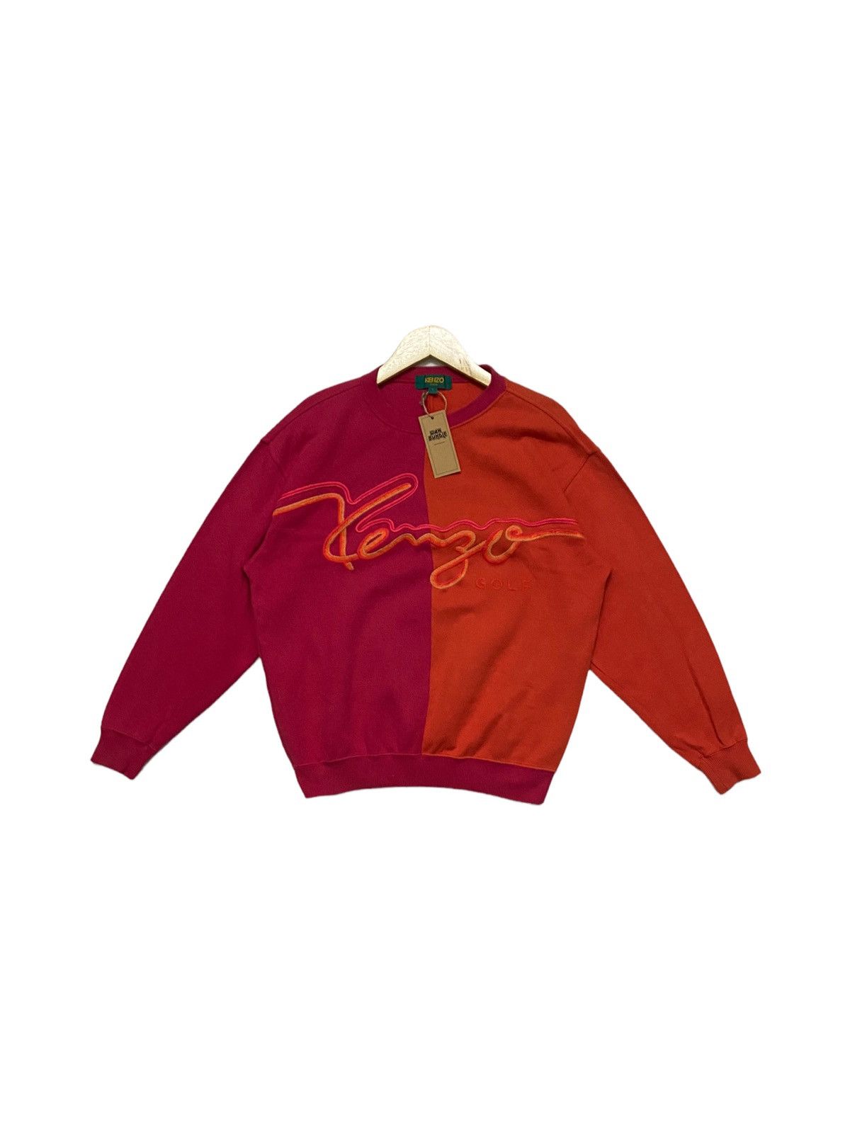 Kenzo Kenzo Sweatshirt Embroideries Logo Size US S / EU 44-46 / 1 - 1 Thumbnail
