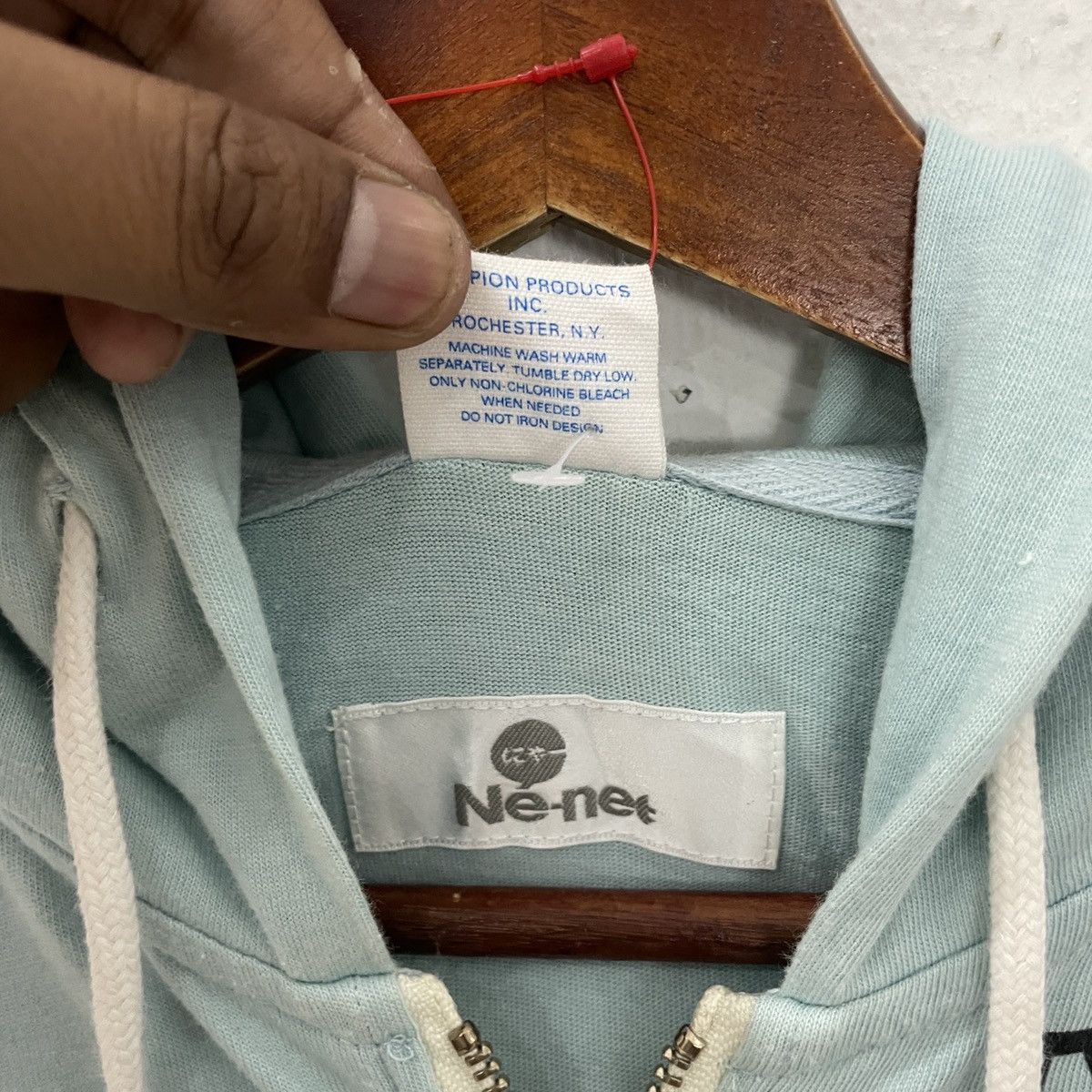 Champion Vintage Champion X Ne-net Issey Miyake Big Logo Sweater Size M / US 6-8 / IT 42-44 - 6 Thumbnail