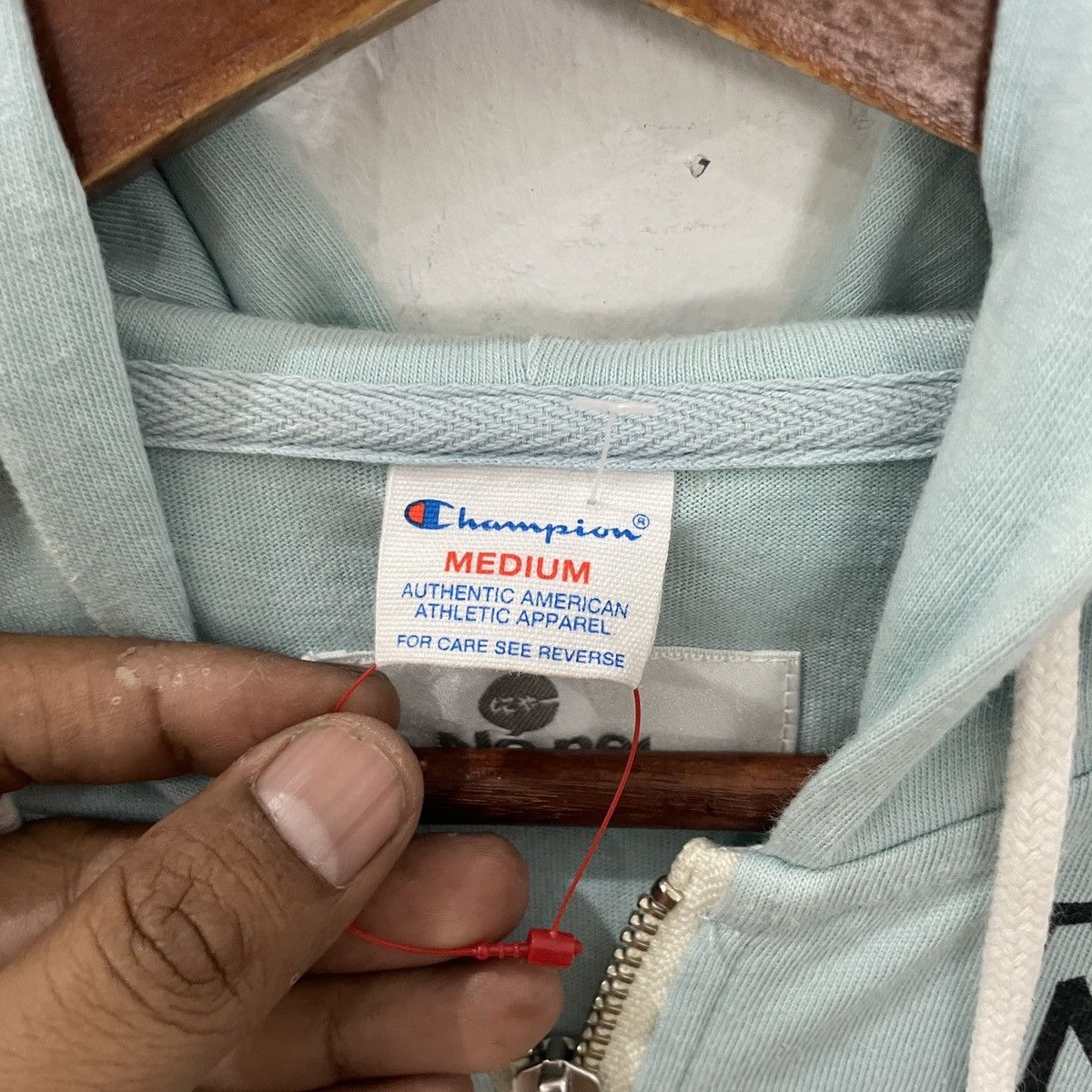 Champion Vintage Champion X Ne-net Issey Miyake Big Logo Sweater Size M / US 6-8 / IT 42-44 - 5 Thumbnail