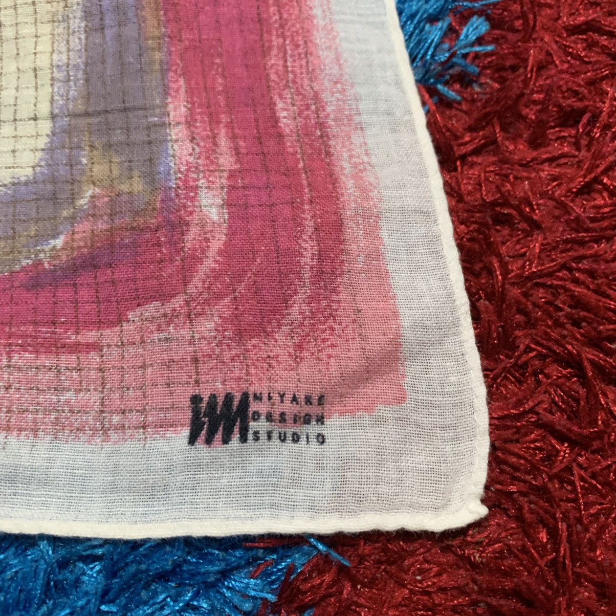 Issey Miyake ISSEY MIYAKE DESIGN STUDIO HANDKERCHIEF BANDANA Size ONE SIZE - 4 Thumbnail