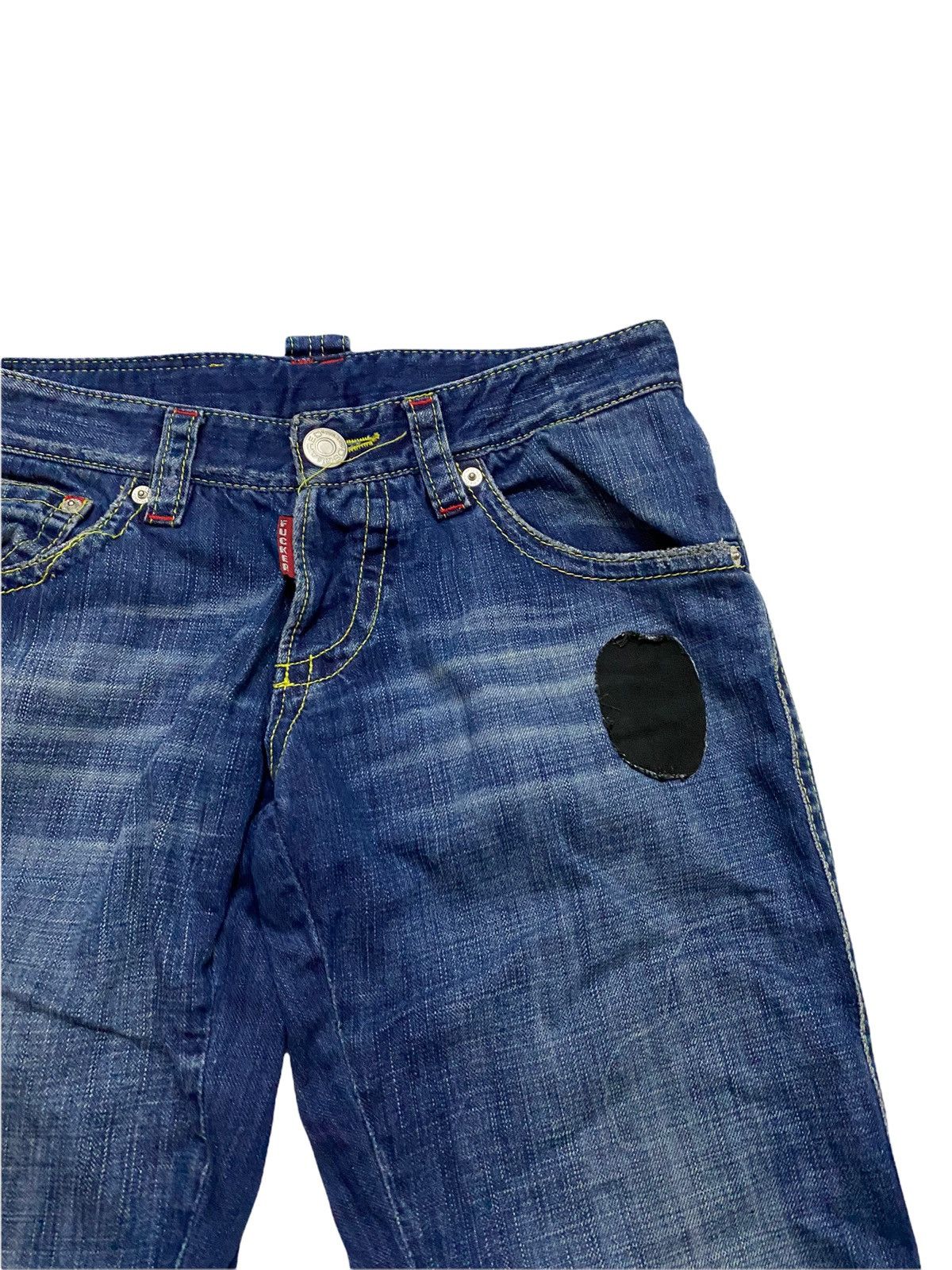 AC/DC × Dsquared2 Dsquared2 ACDC Parody Fucker Made in Italy Jeans Size 30" / US 8 / IT 44 - 6 Thumbnail