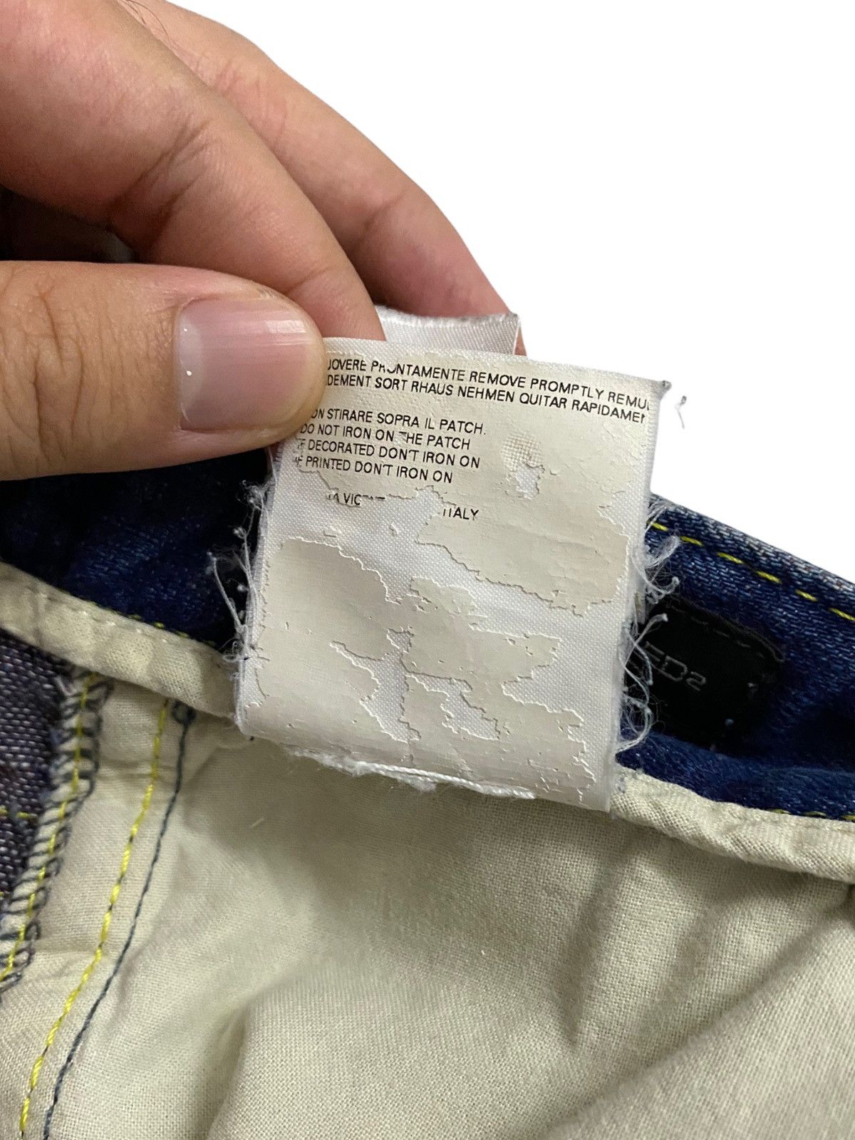 AC/DC × Dsquared2 Dsquared2 ACDC Parody Fucker Made in Italy Jeans Size 30" / US 8 / IT 44 - 14 Thumbnail