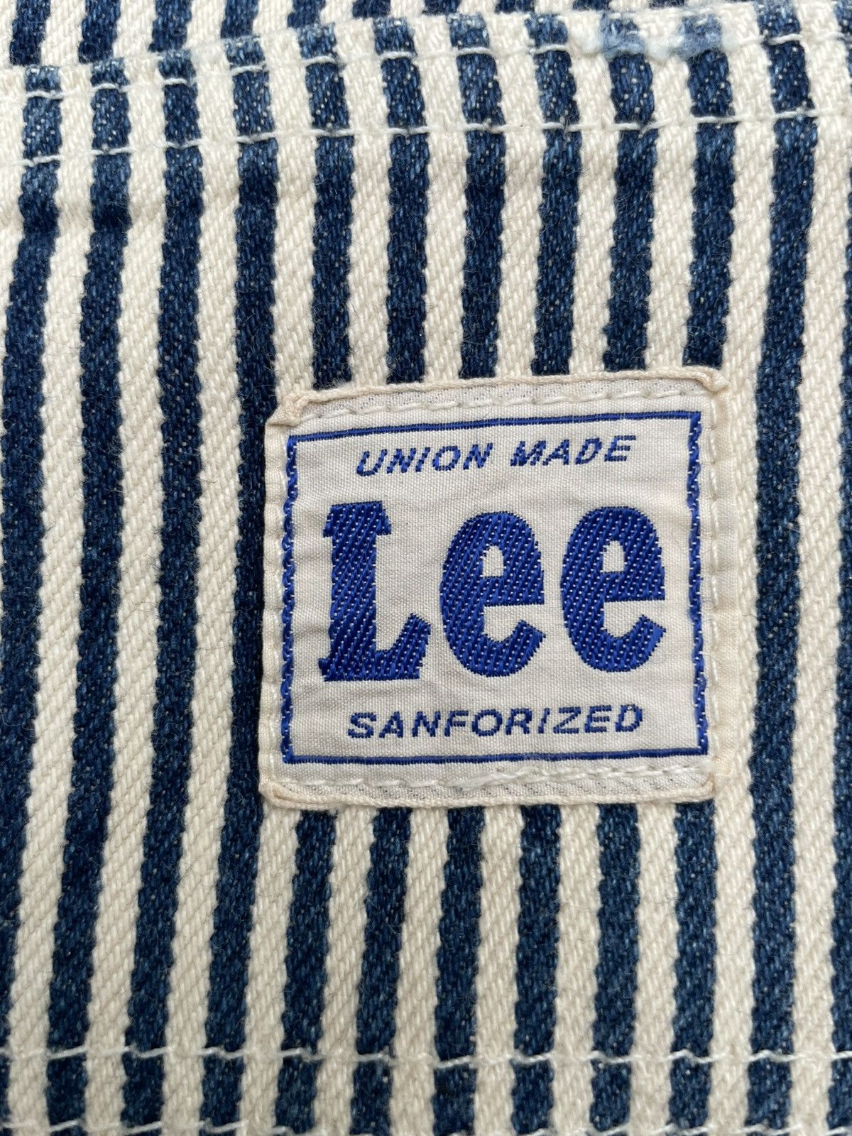 Lee Lee Hickory Workers Denim Distressed Size US 34 / EU 50 - 12 Thumbnail