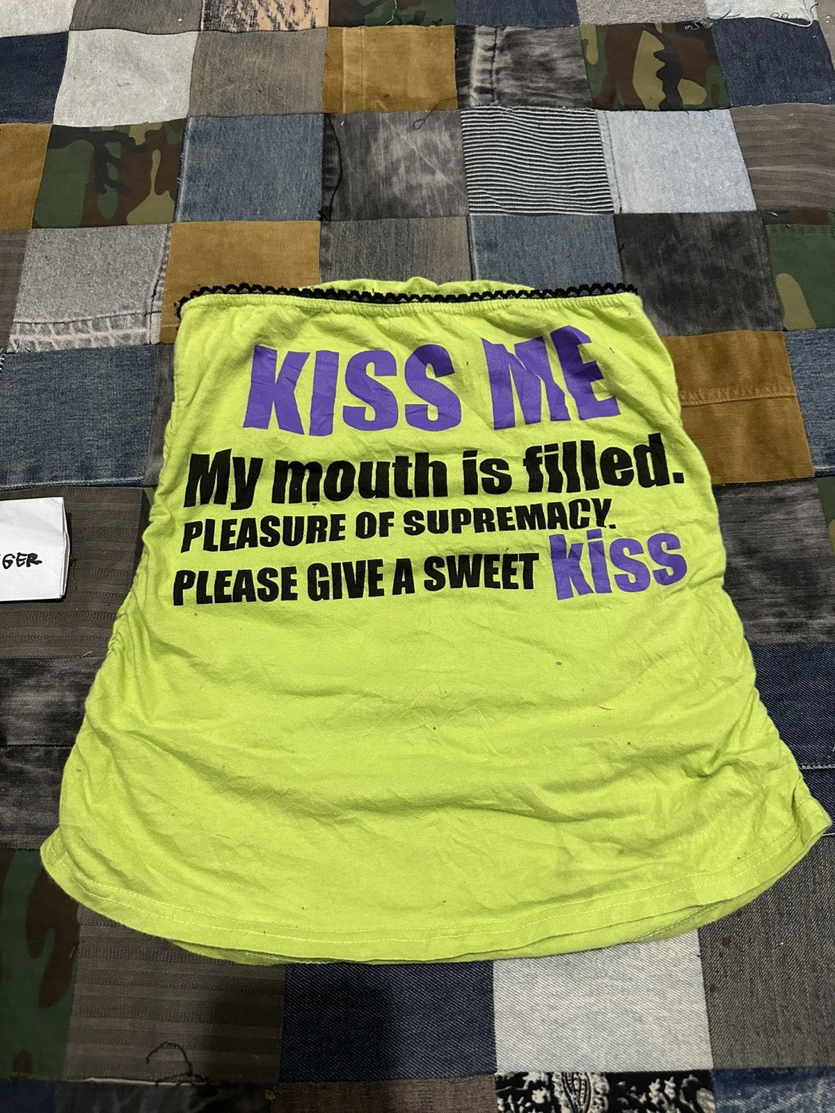 Other Shake Shake 2 Women Art Kiss Me strapless Top Size S / US 4 / IT 40 - 8 Thumbnail