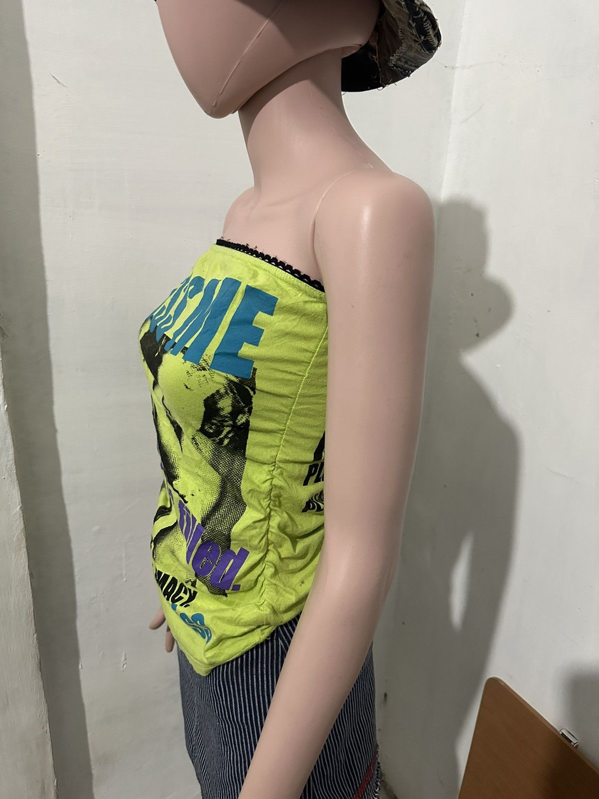 Other Shake Shake 2 Women Art Kiss Me strapless Top Size S / US 4 / IT 40 - 4 Thumbnail