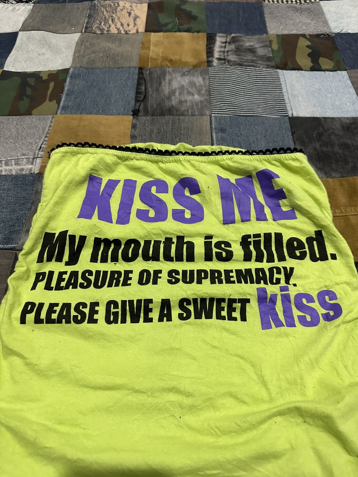 Other Shake Shake 2 Women Art Kiss Me strapless Top Size S / US 4 / IT 40 - 9 Thumbnail