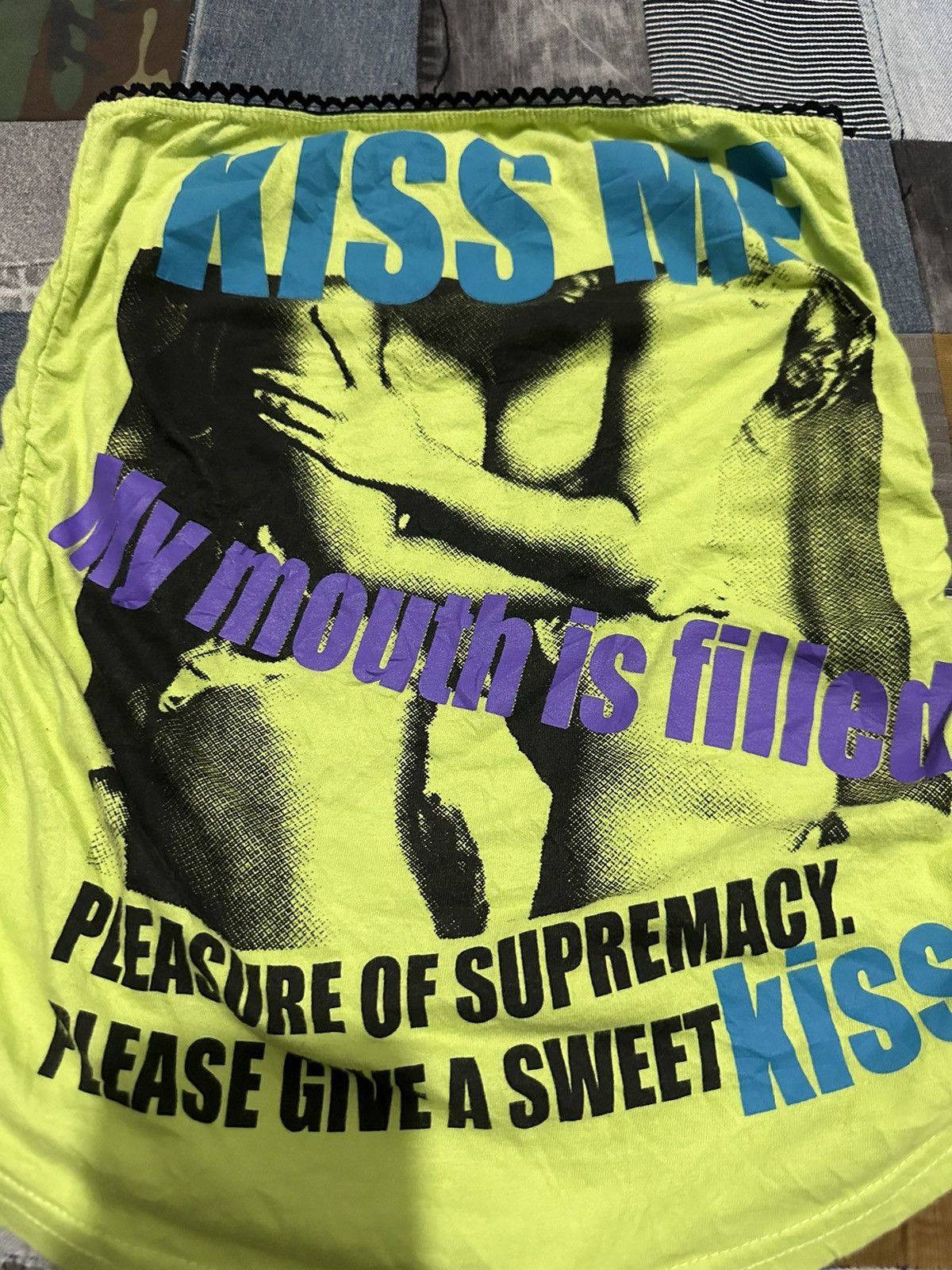 Other Shake Shake 2 Women Art Kiss Me strapless Top Size S / US 4 / IT 40 - 7 Thumbnail