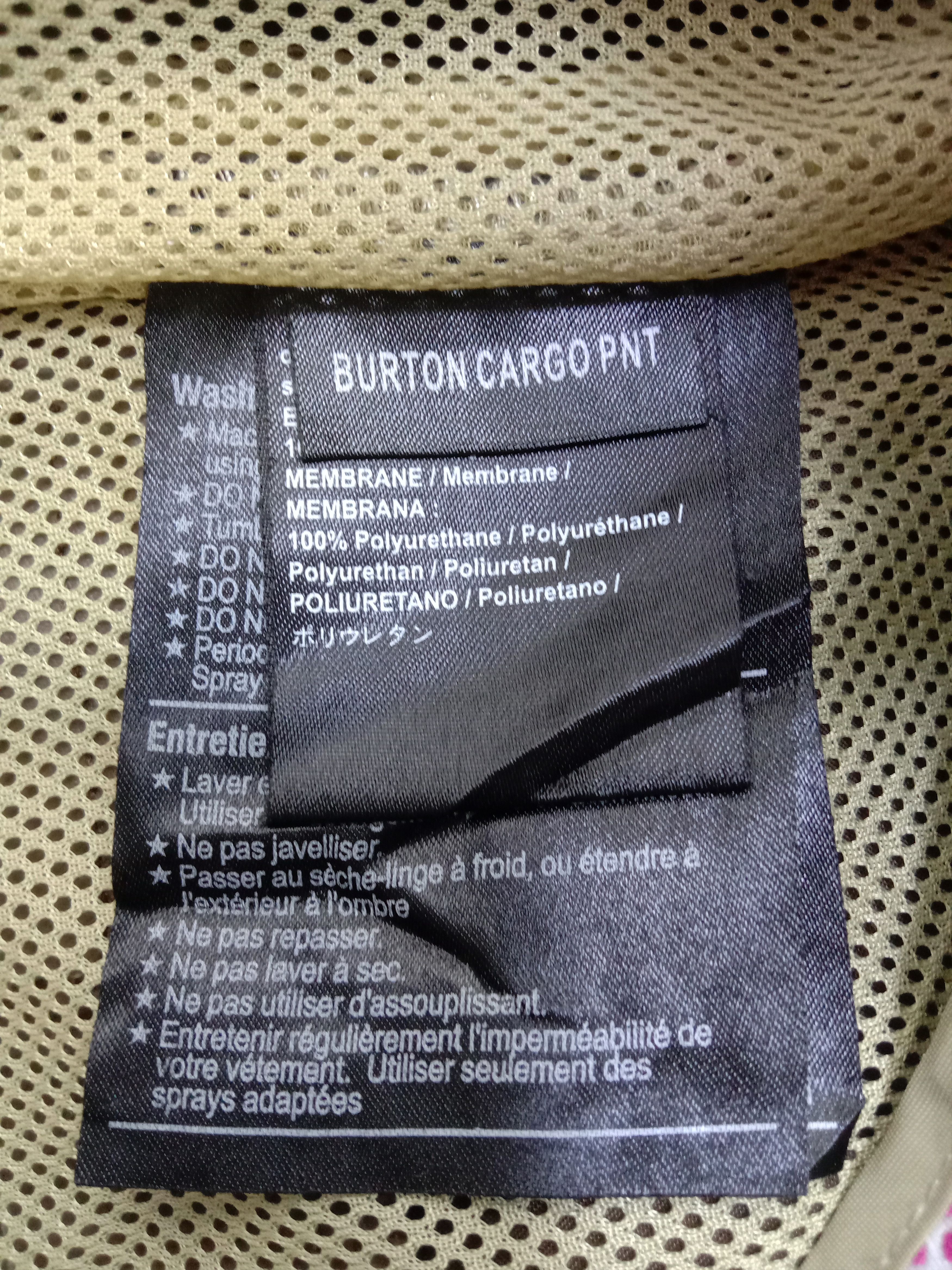 Burton Burton Ski Snowboard Multipocket Cargo Pants Size US 34 / EU 50 - 14 Thumbnail