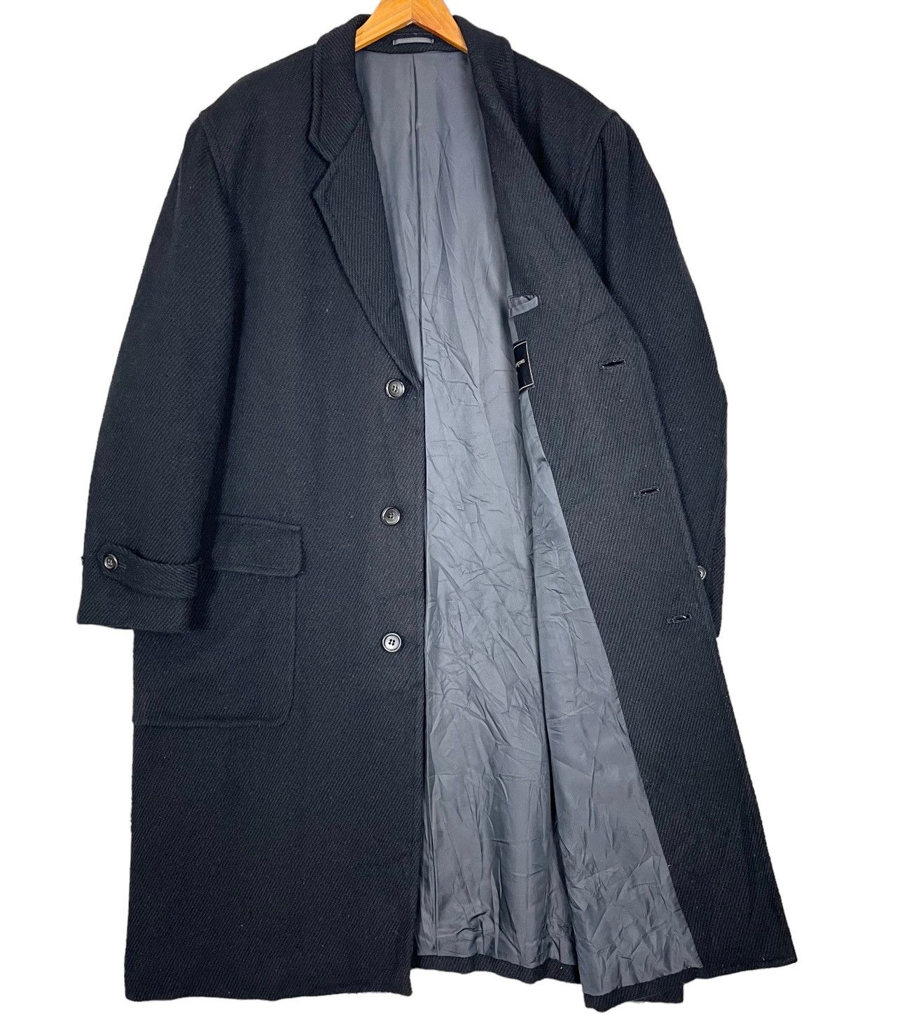 Vintage 90s Comme des Garcons Homme Mens Designer Long Coat