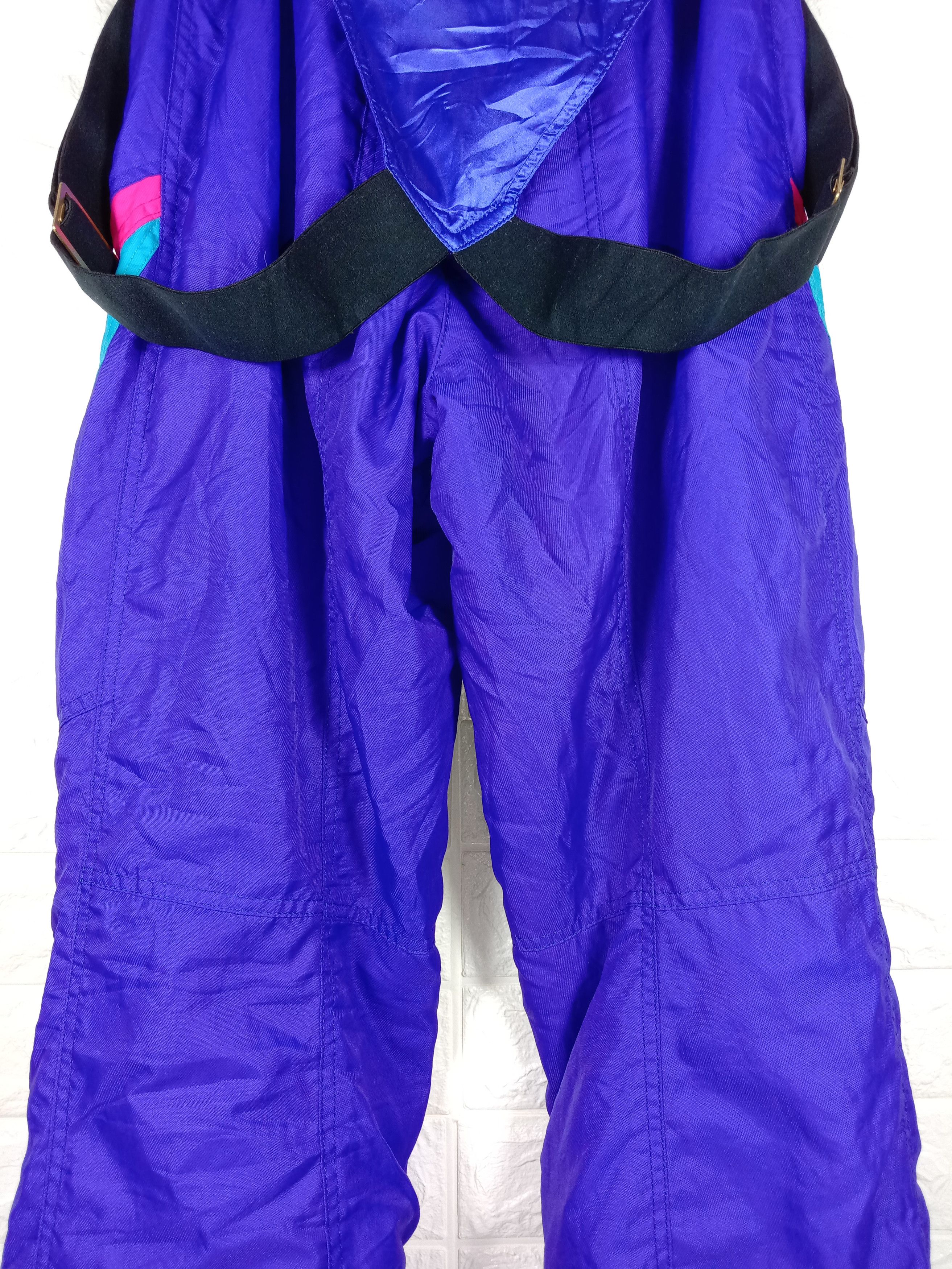 Ellesse Vintage Ellesse Ski Jumpsuit Overalls Multicolour Pants Size US 33 - 7 Thumbnail