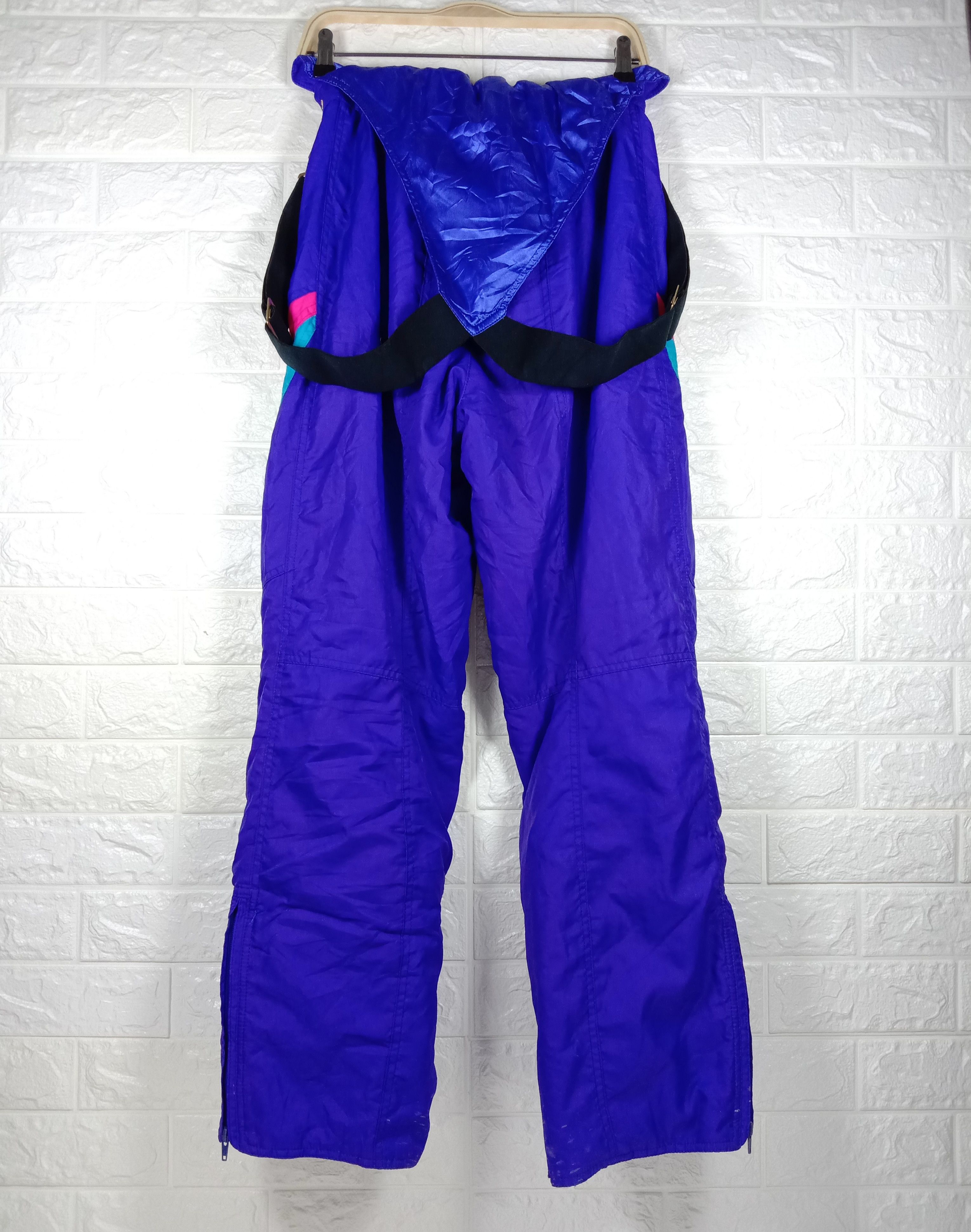 Ellesse Vintage Ellesse Ski Jumpsuit Overalls Multicolour Pants Size US 33 - 5 Thumbnail